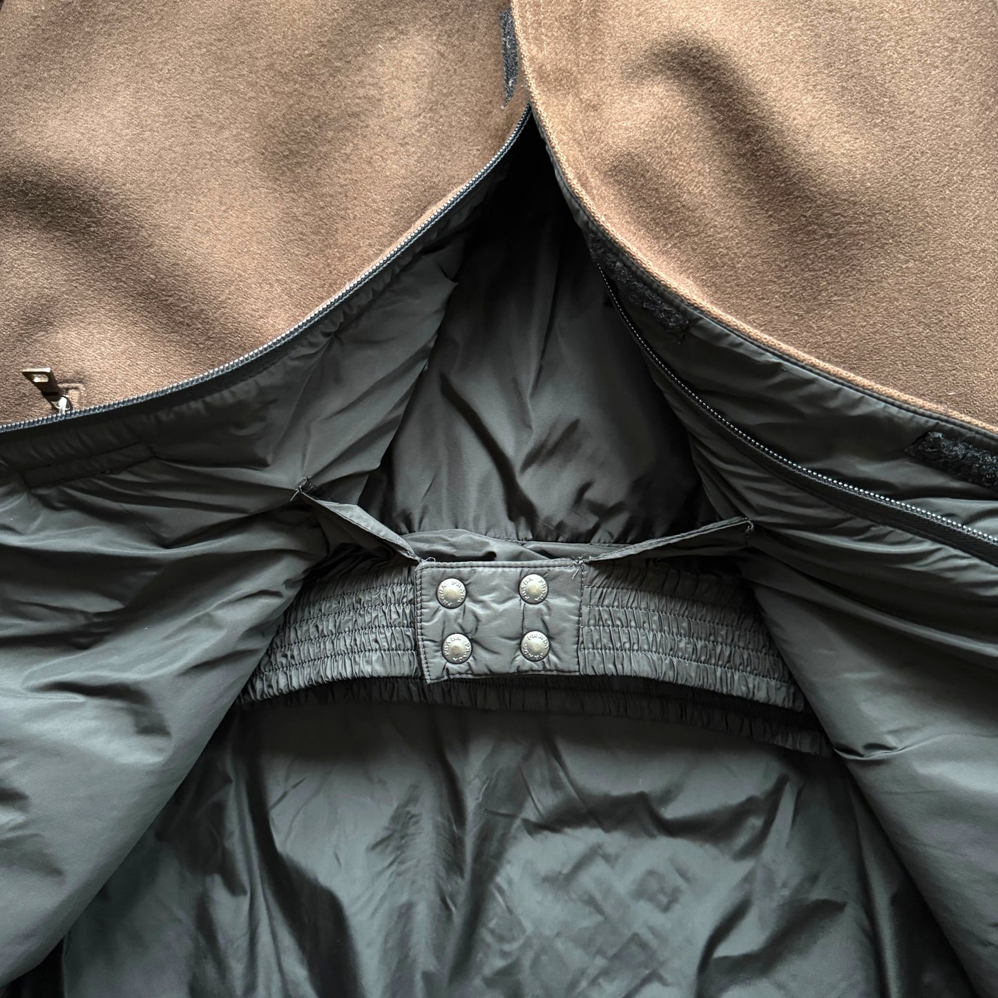 Prada Sport Hooded Wool Long Coat - F/W2000