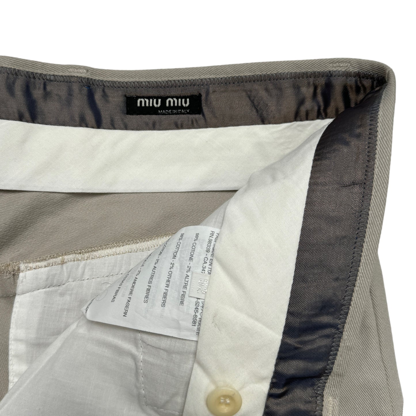 Miu Miu Technical Trousers