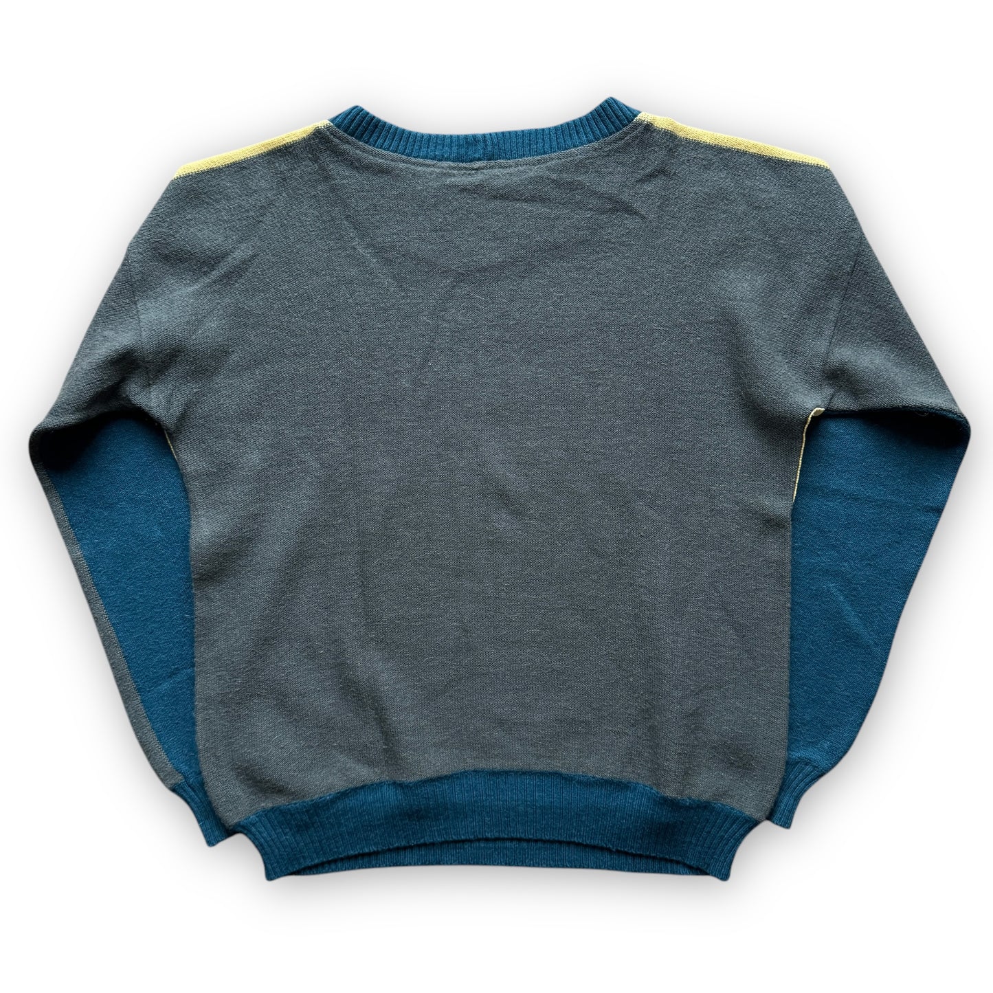 Giorgio Armani Two-Tone Wool Sweater - 1980s