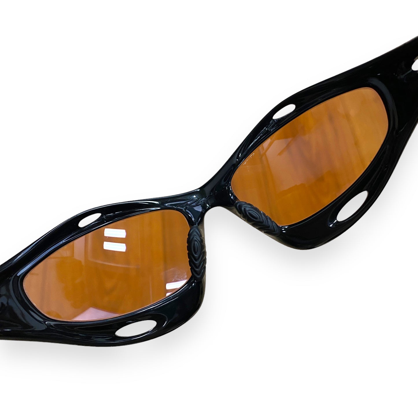 Oakley Racing Jacket Jet Black/Blue Iridium
