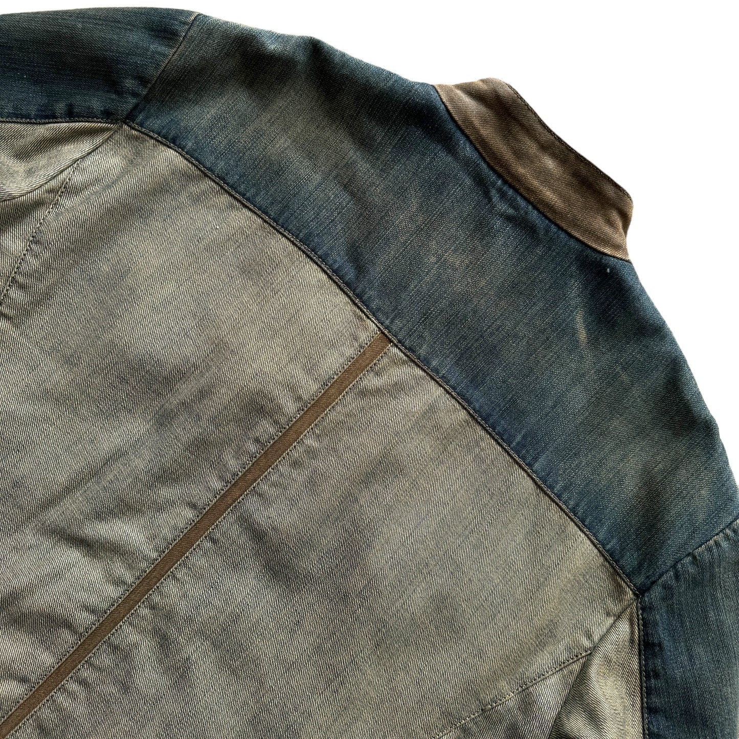 Emporio Armani Denim Biker Jacket