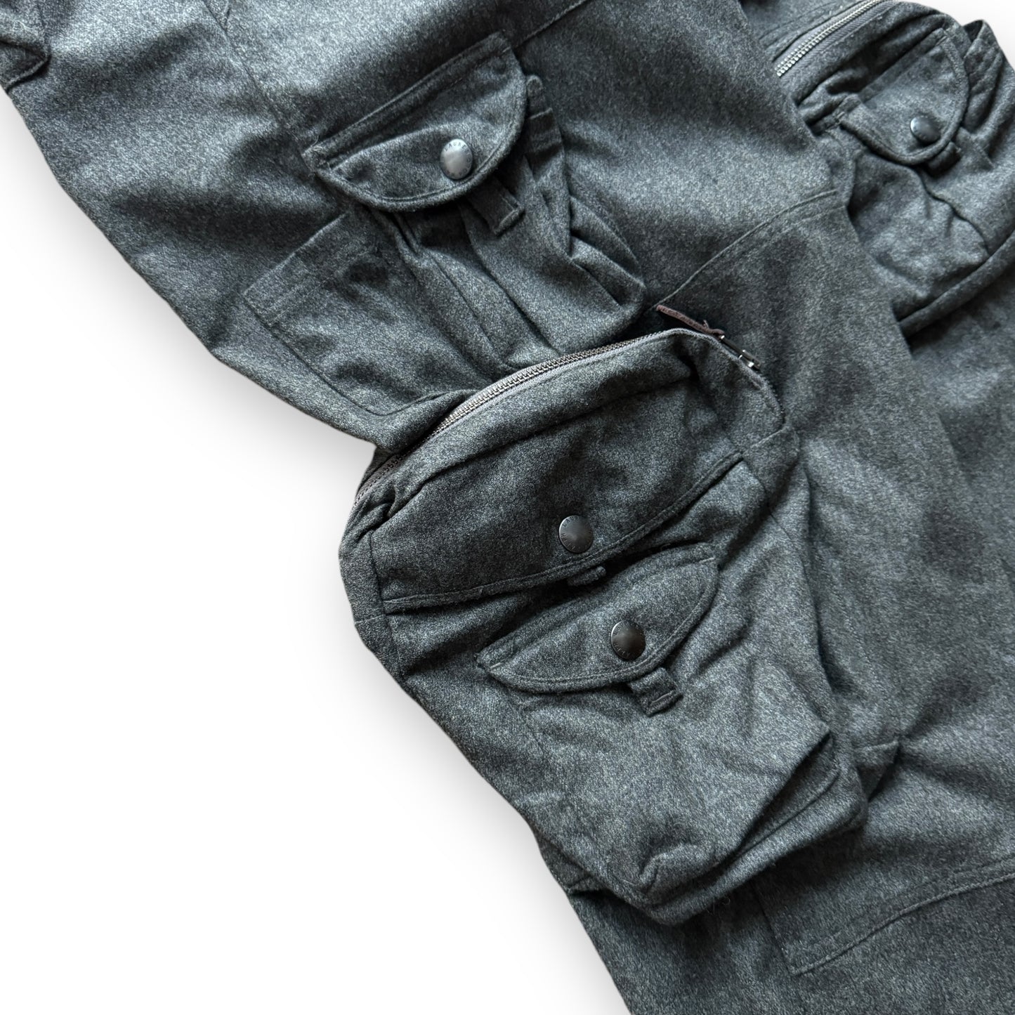 Polo Ralph Lauren Wool Military Cargo Trousers