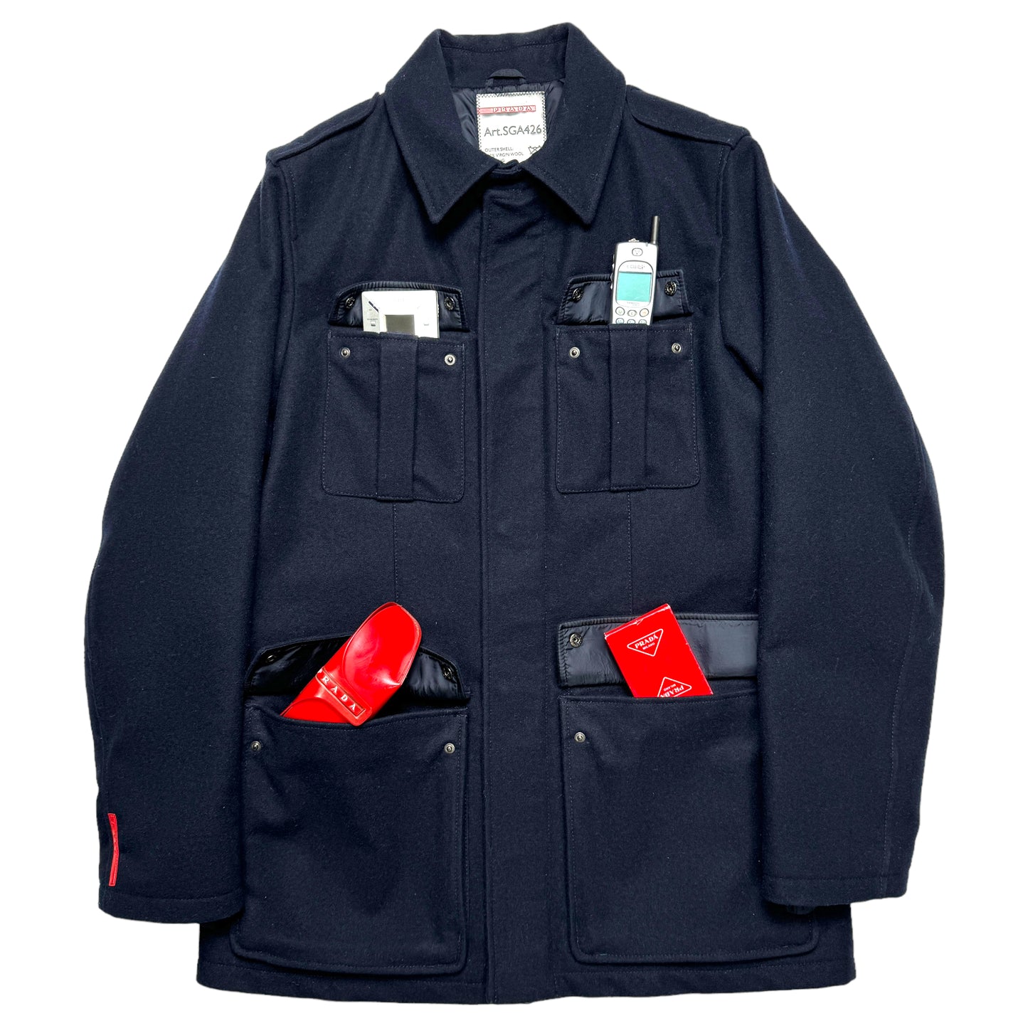 Prada Sport Wool Field Jacket F/W2000