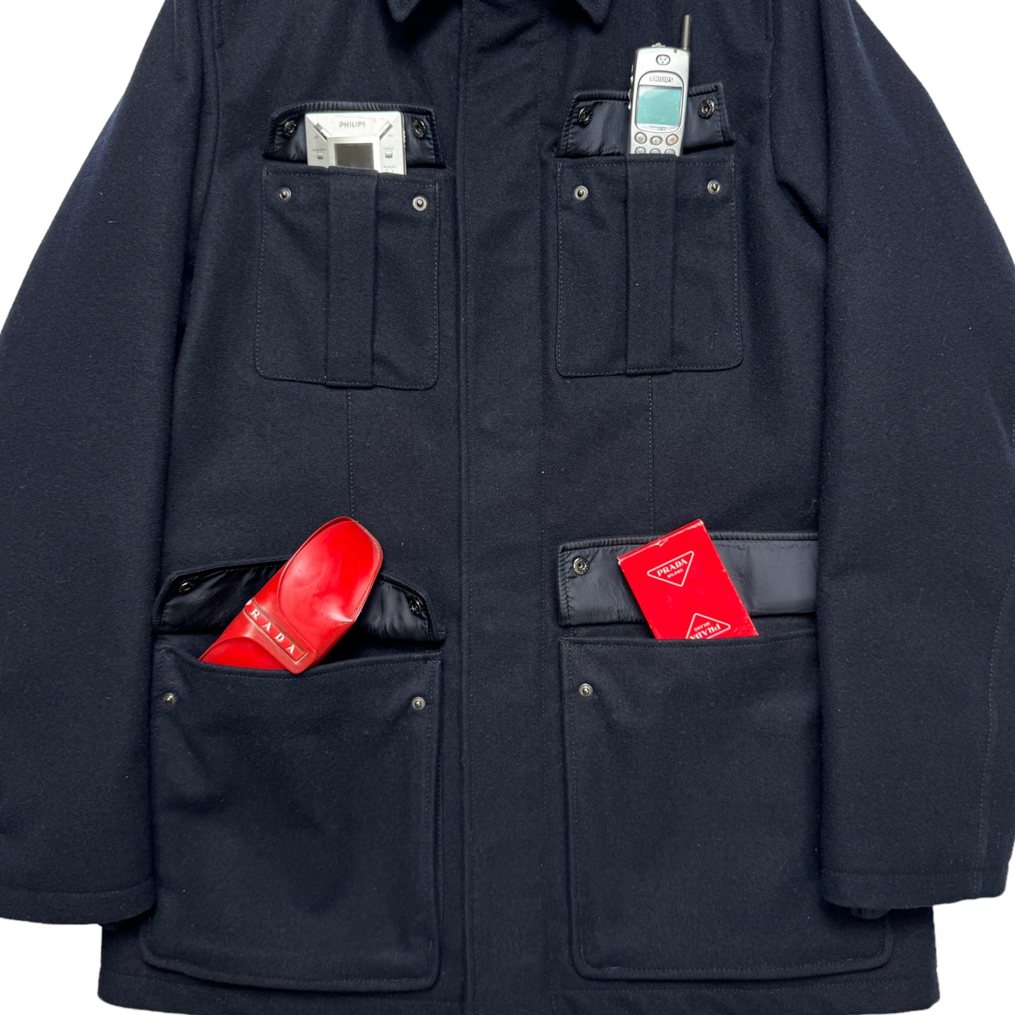 Prada Sport Wool Field Jacket F/W2000