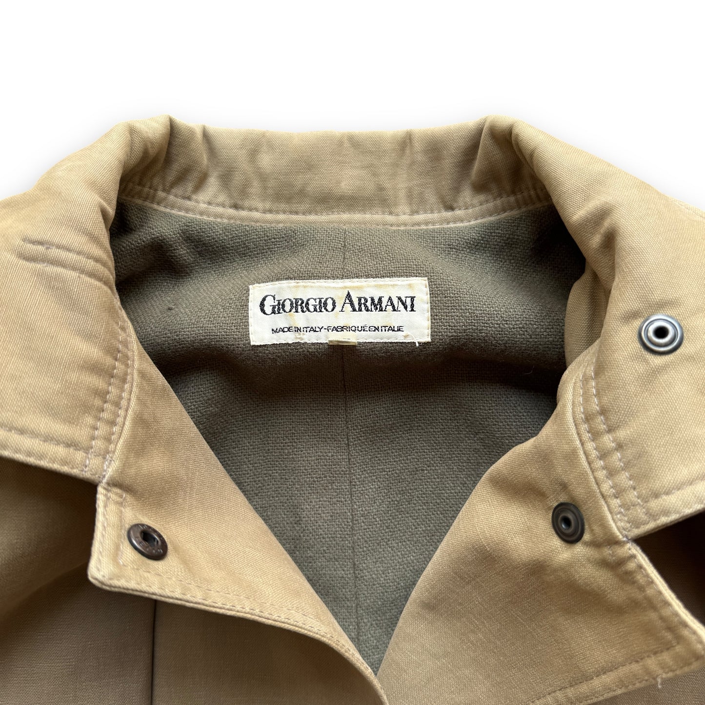 Giorgio Armani Military Long Coat - 1970s
