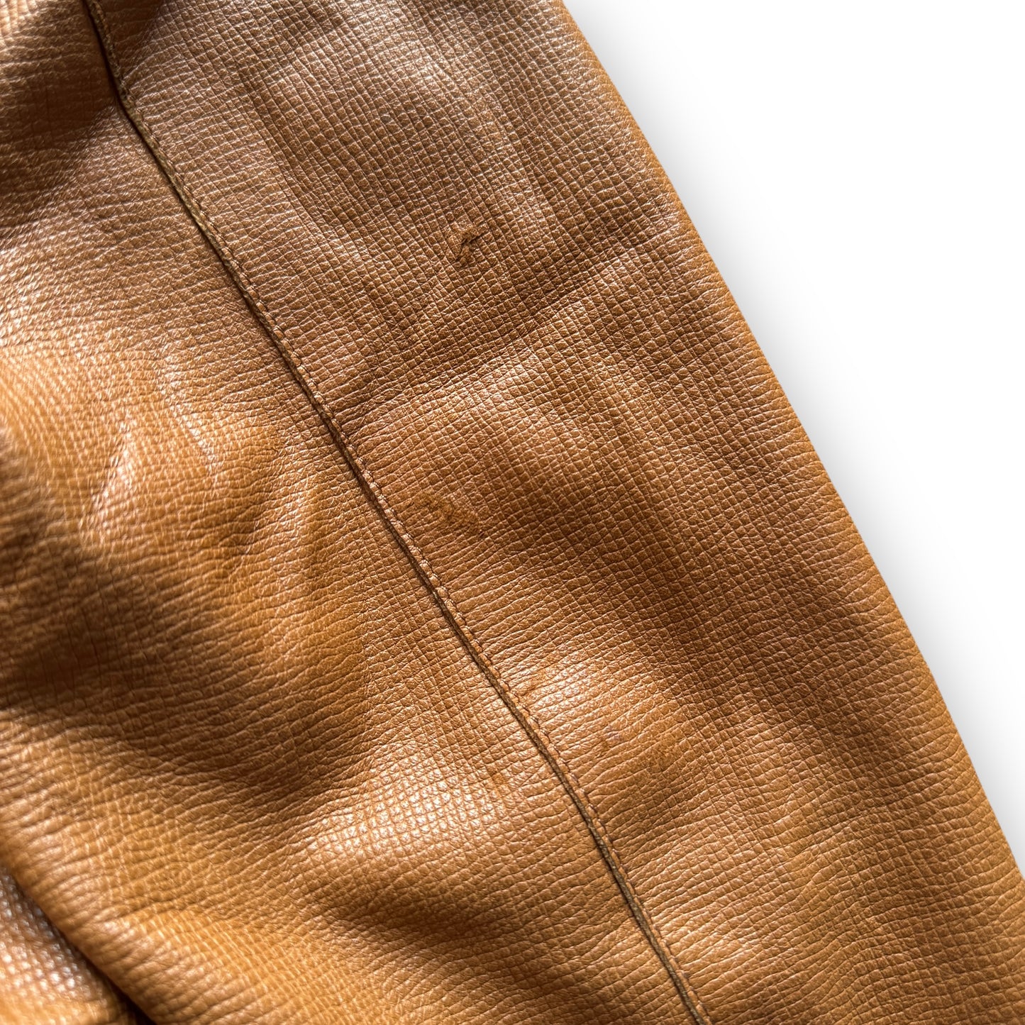 Giorgio Armani Lambskin Soft Leather Jacket