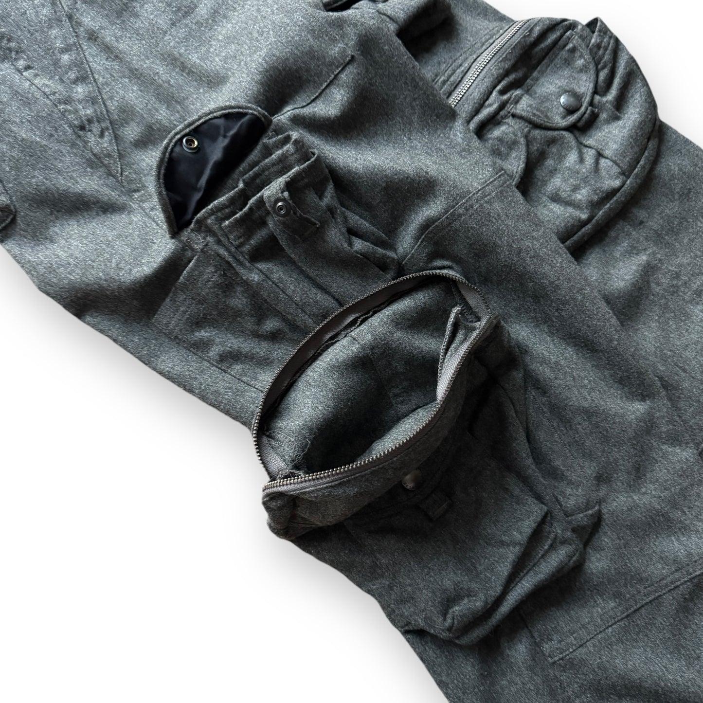 Polo Ralph Lauren Wool Military Cargo Trousers