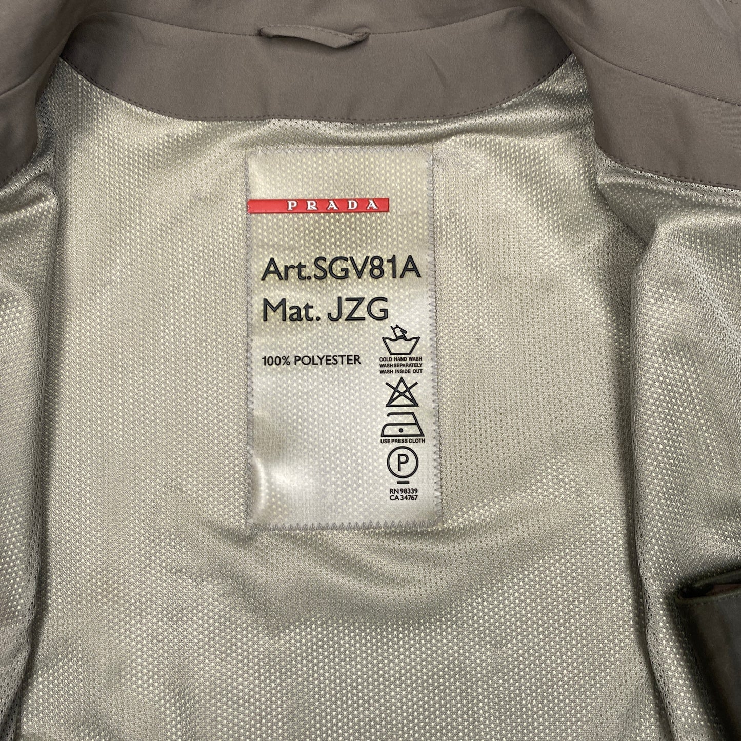 Prada Sport Gore-Tex Vest