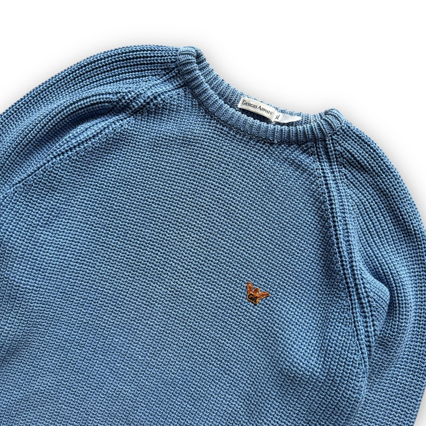 Giorgio Armani Heavy Knit Wool Sweater - 1980s