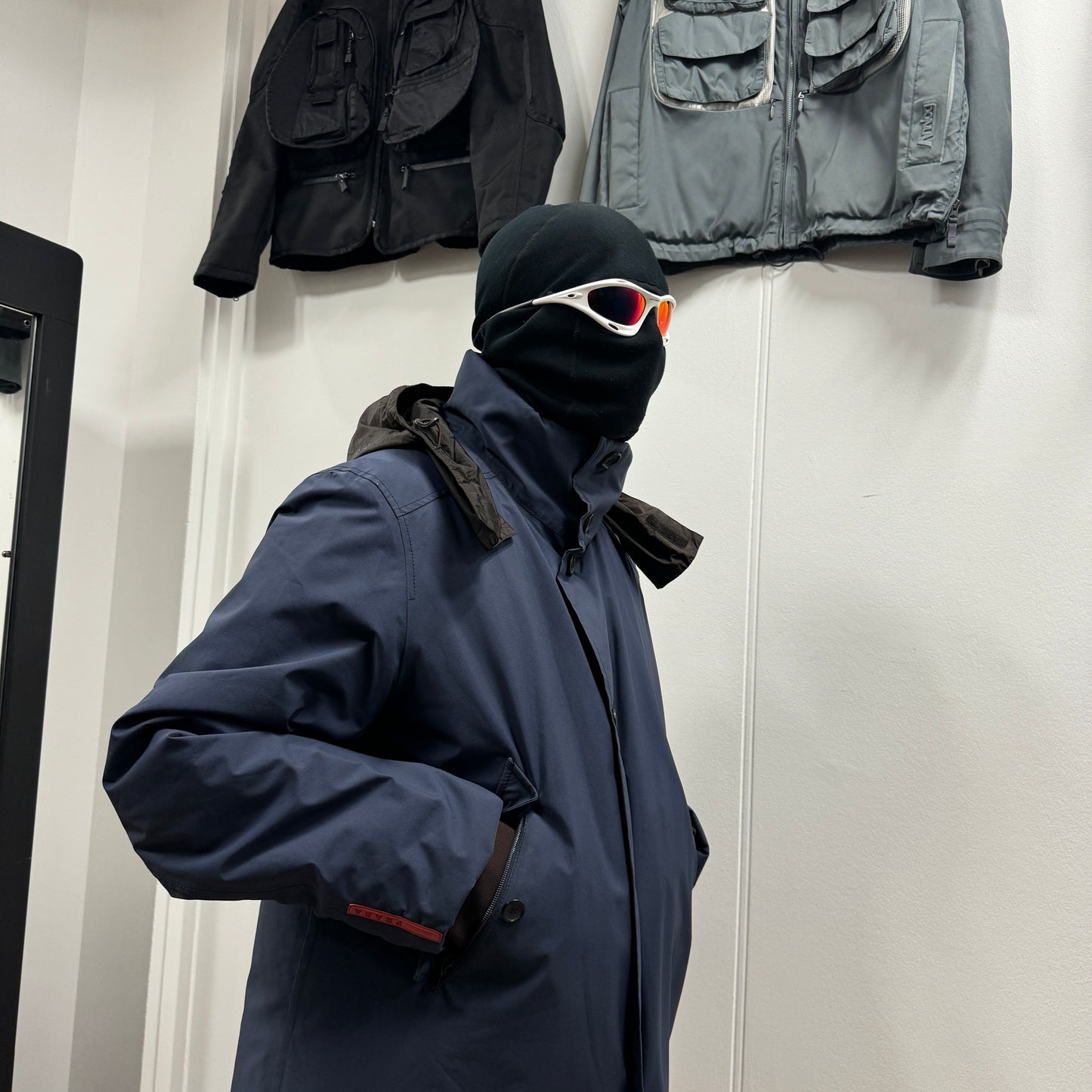 Prada Sport Padded Two-Tone Ski Jacket