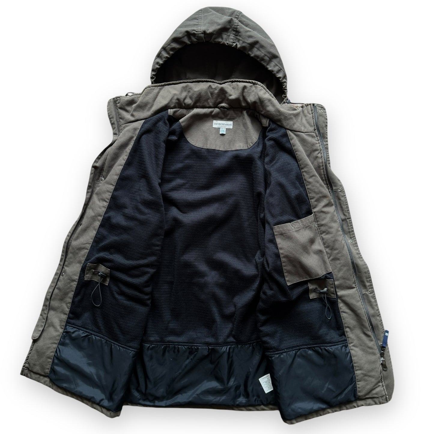Emporio Armani Canvas Parka - 1990s