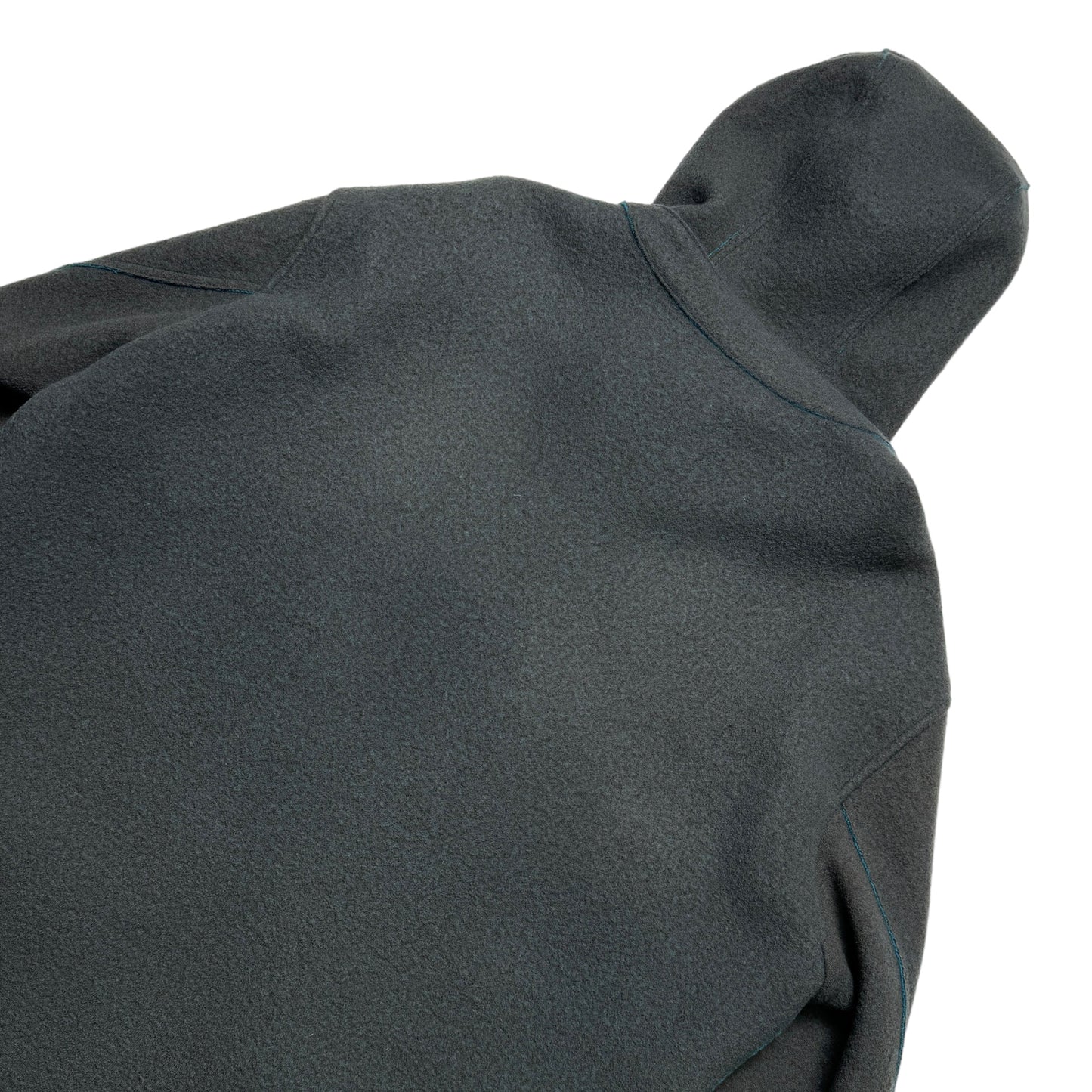 2004 Issey Miyake Wool Two-Tone Coat