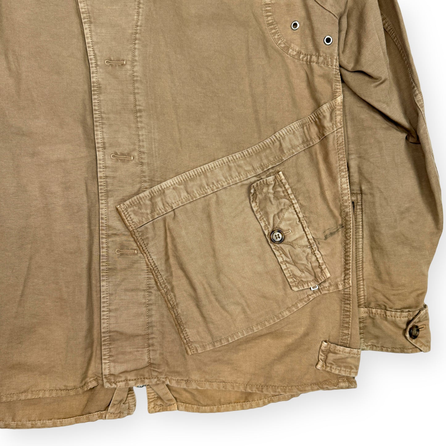 Prada Sport Deconstructed Military Jacket