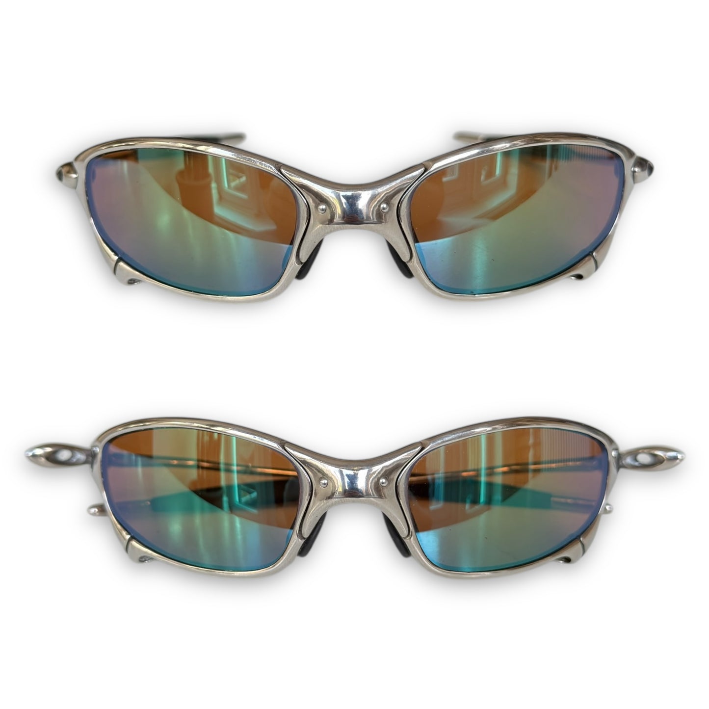 Oakley X-Metal Juliet Hammerstem Polished/Prizm Shallow Water Polarized Custom Cut