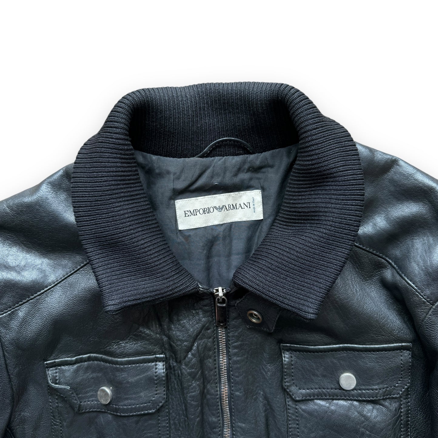 Emporio Armani Leather Jacket - 2004
