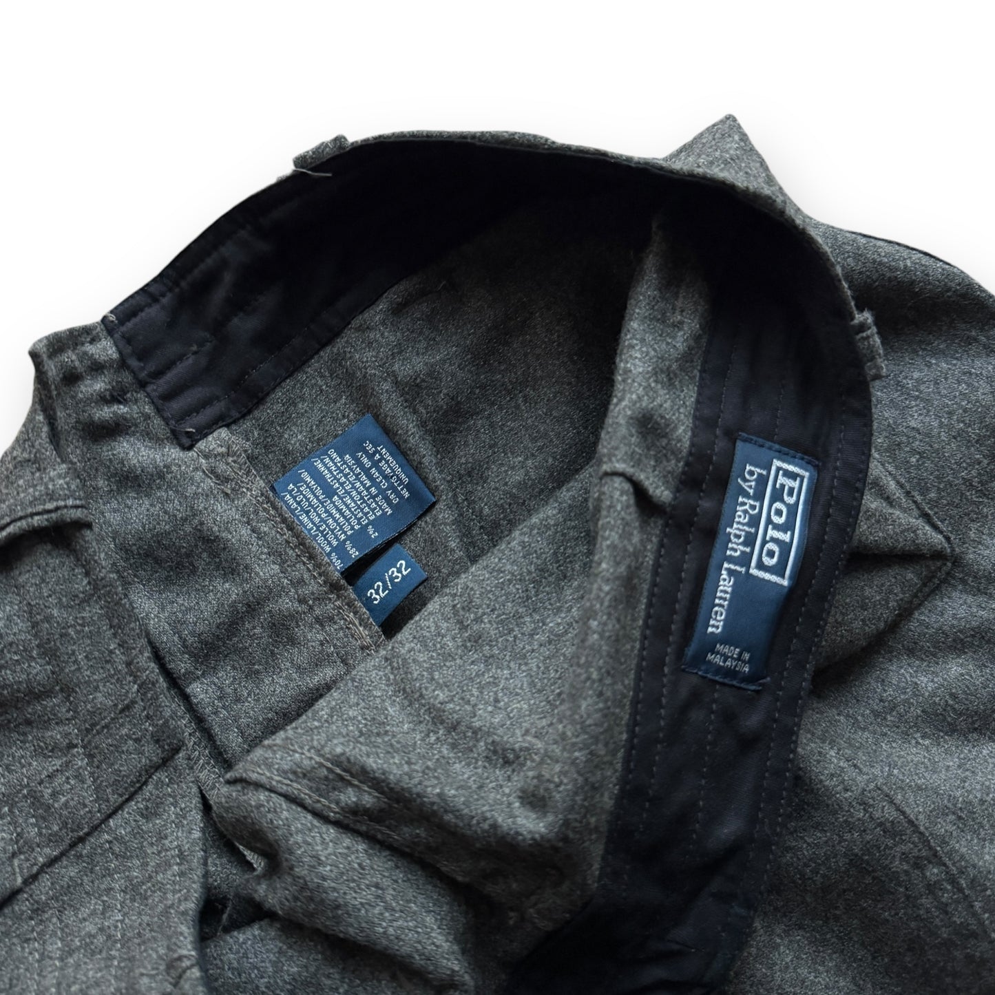 Polo Ralph Lauren Wool Military Cargo Trousers