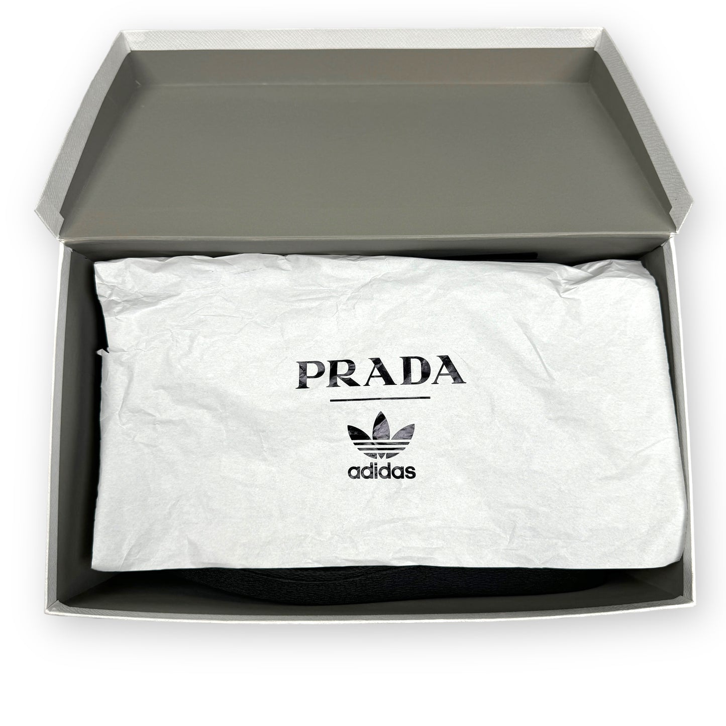 Prada x Adidas Superstar Black Leather