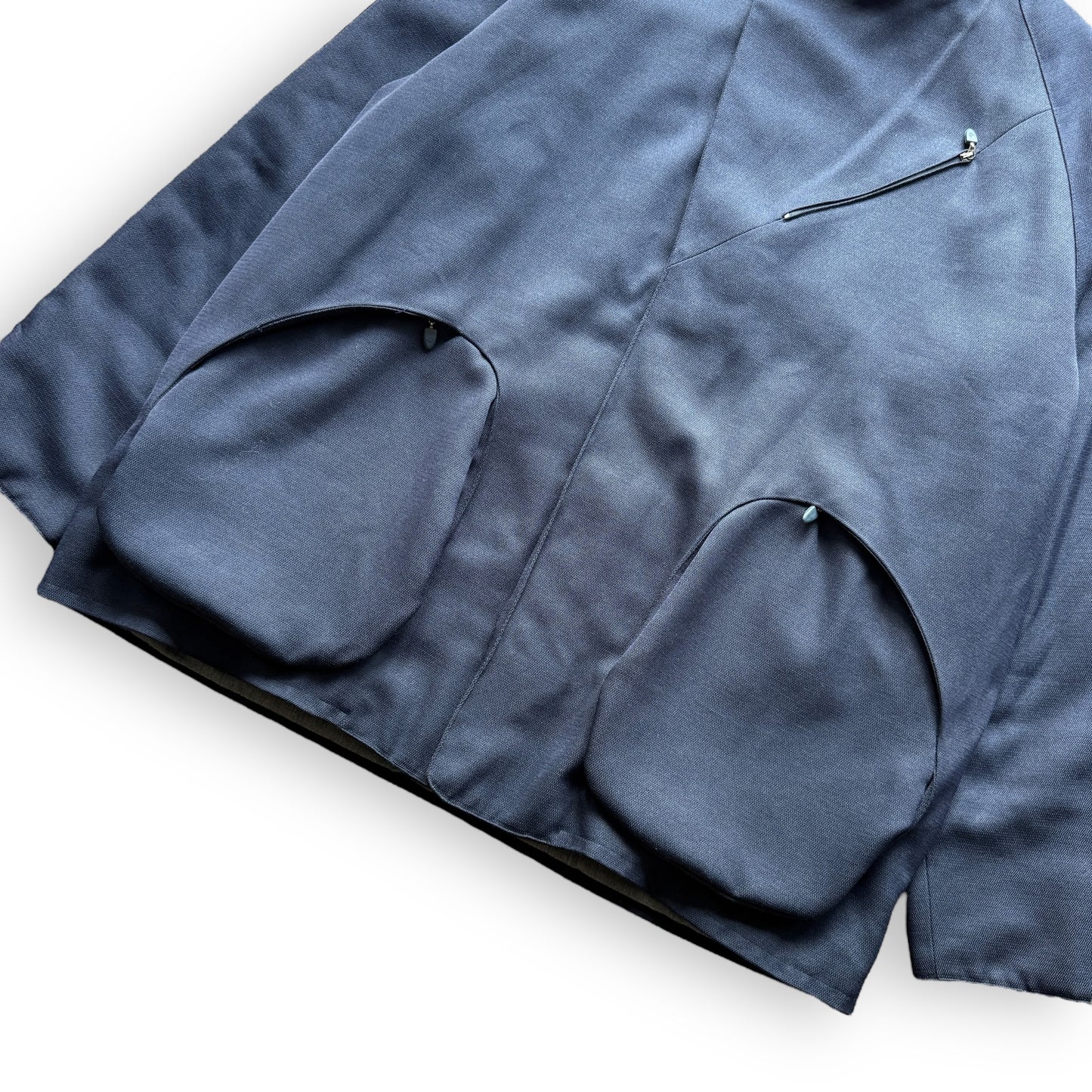 Mandarina Duck Asymmetrical Padded Egg Cell Jacket