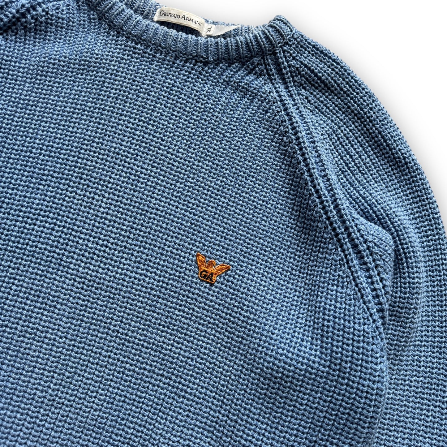 Giorgio Armani Heavy Knit Wool Sweater - 1980s