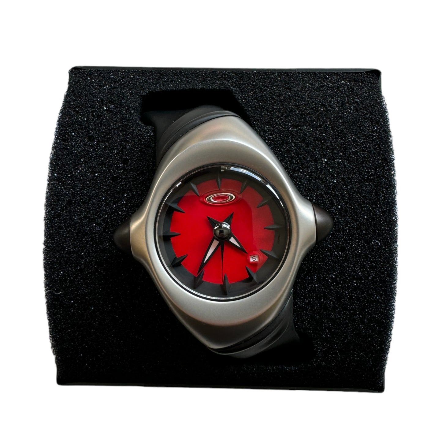 Oakley Crush 1.0 Watch Red Dial