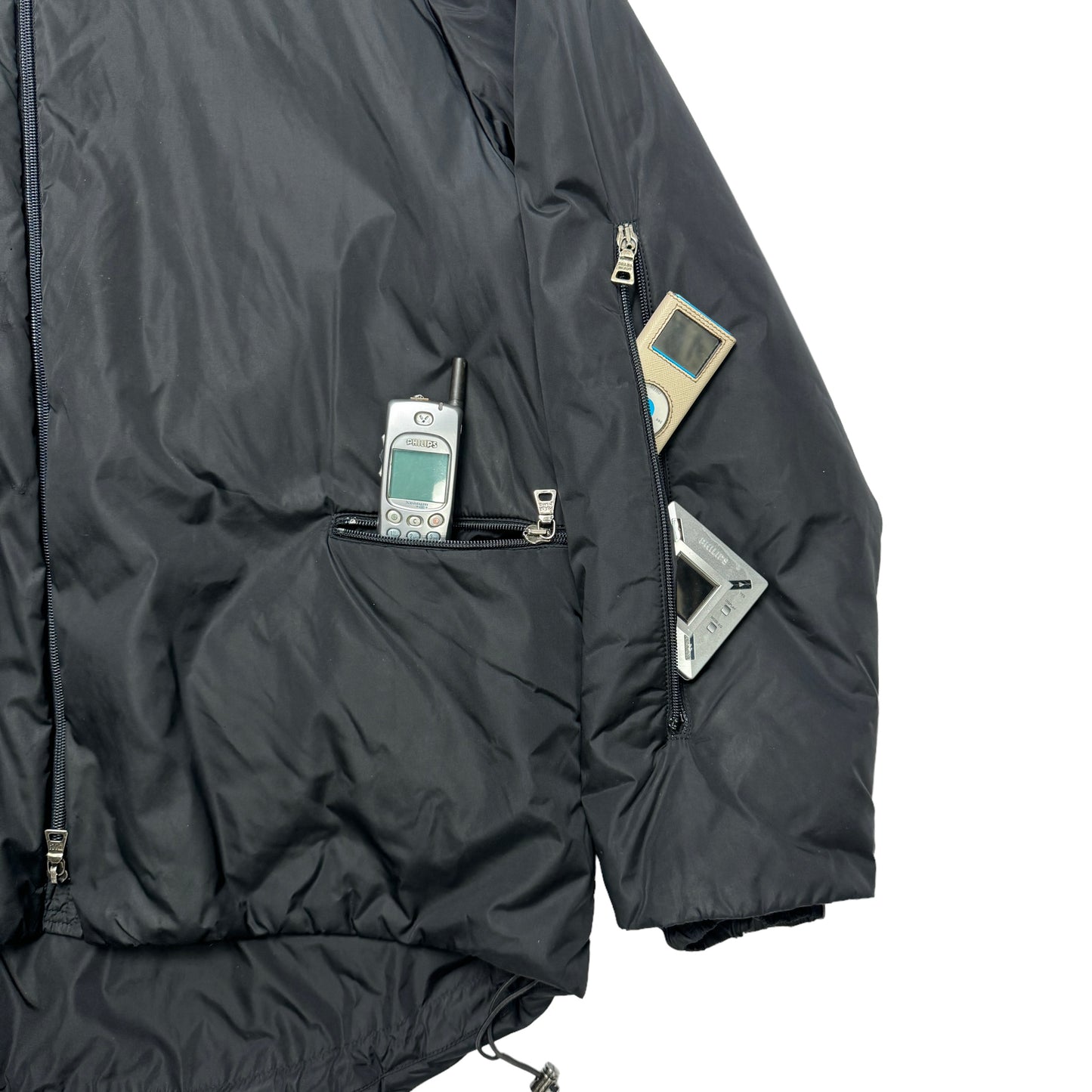 Prada Sport Convertible Padded Jacket