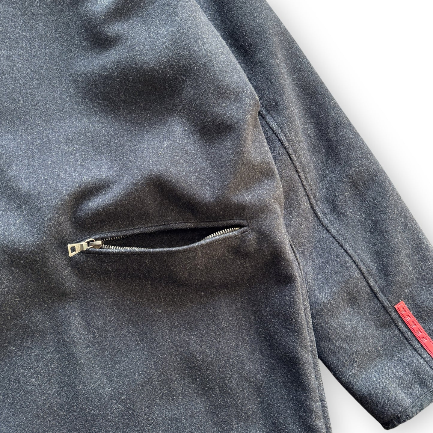 Prada Sport Wool Long Coat - FW2000