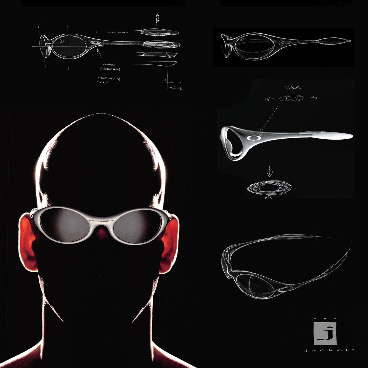 Oakley New Eye Jacket ‘Gunmetal FMJ/Black’