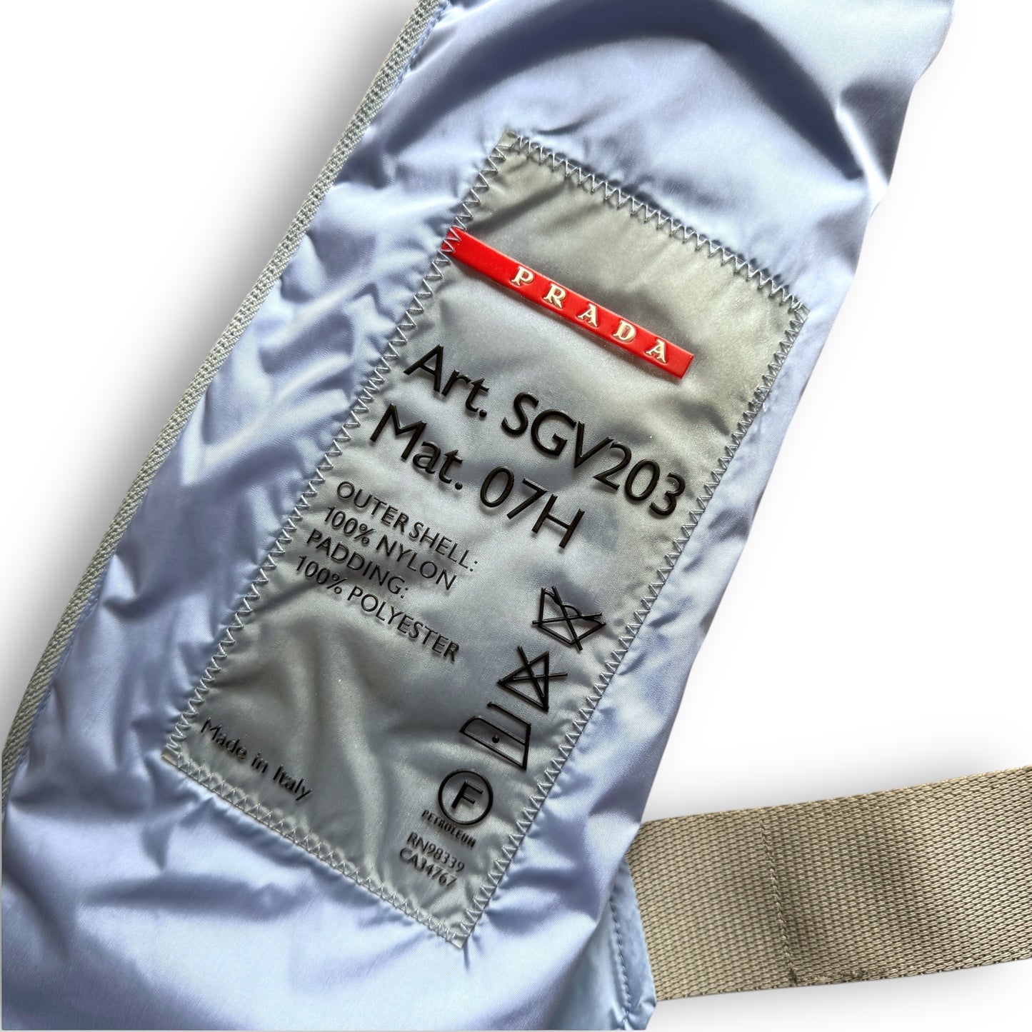 Prada Sport Tactical Balaclava Vest - F/W1999