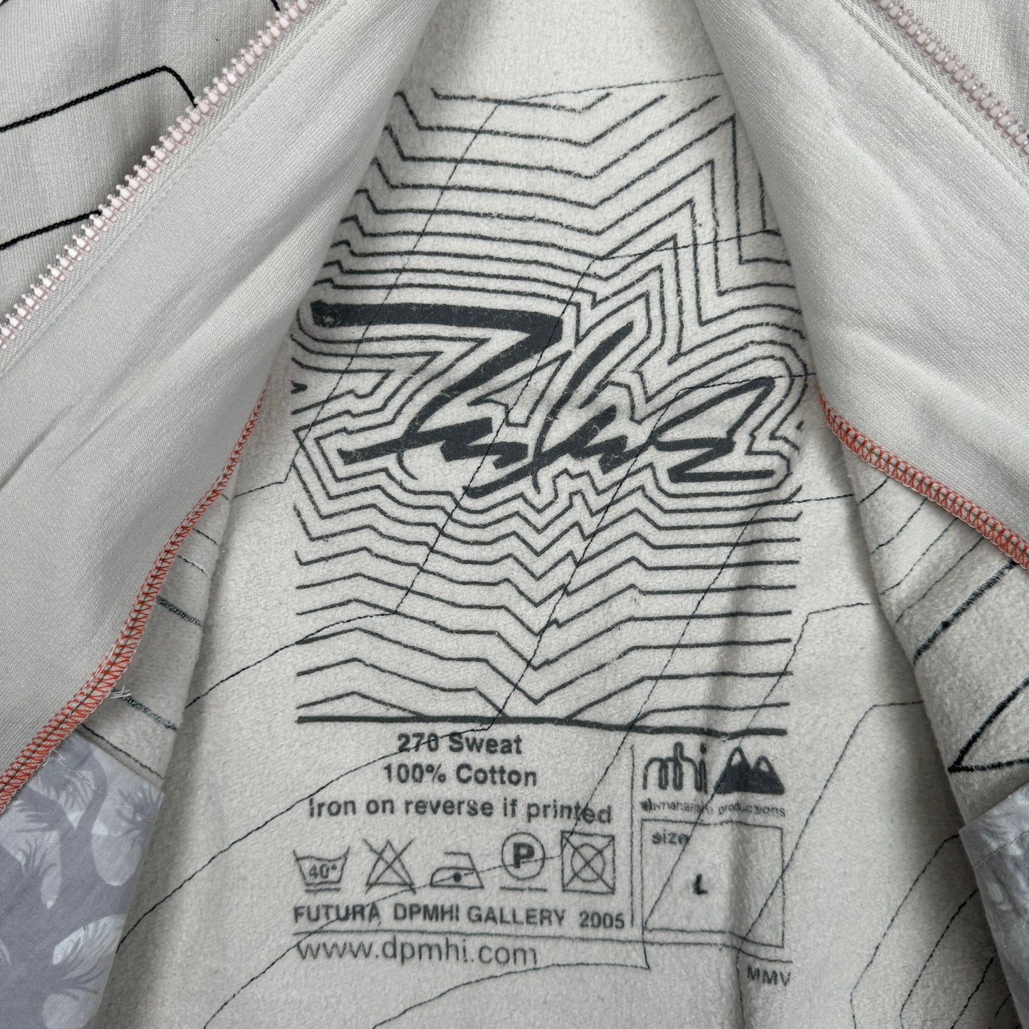 Futura2000 x Maharishi FHI Zip-Up Hoodie - BNWT