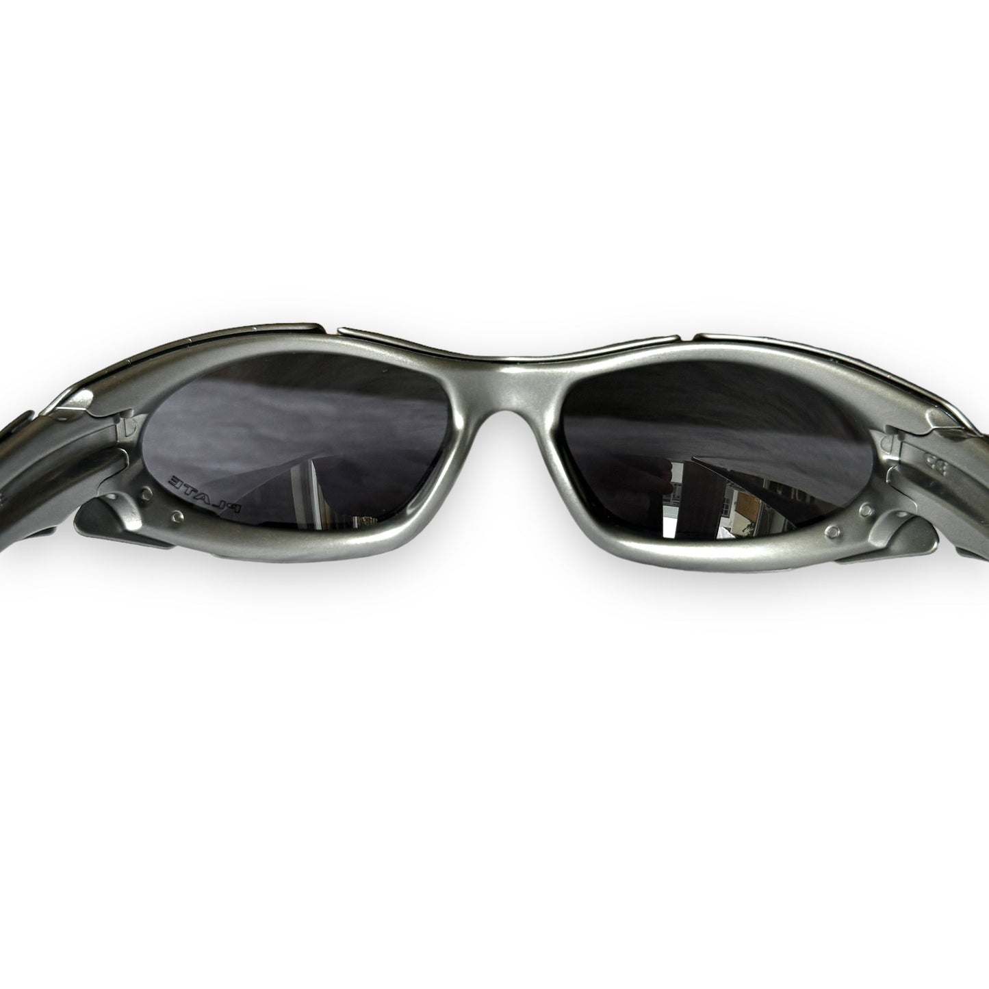 Oakley Plate Dark Silver/Black Iridium