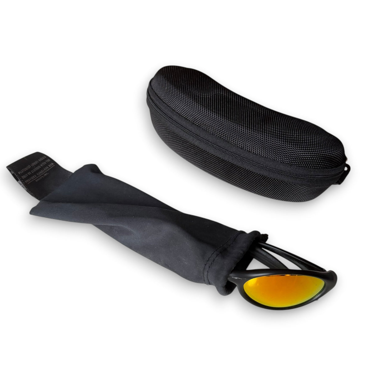 Oakley New Eye Jacket Black/Fire Polarized