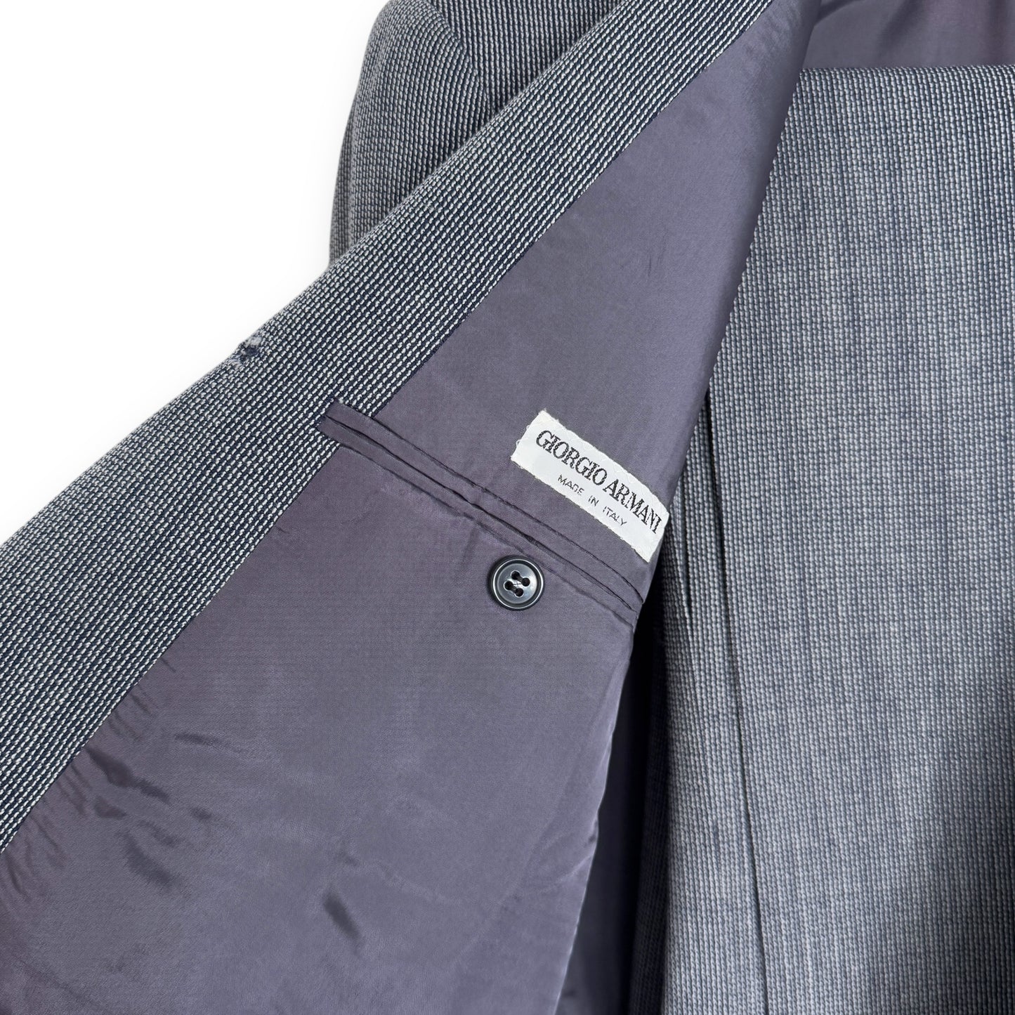 Giorgio Armani Wool Power Suit - 1980s