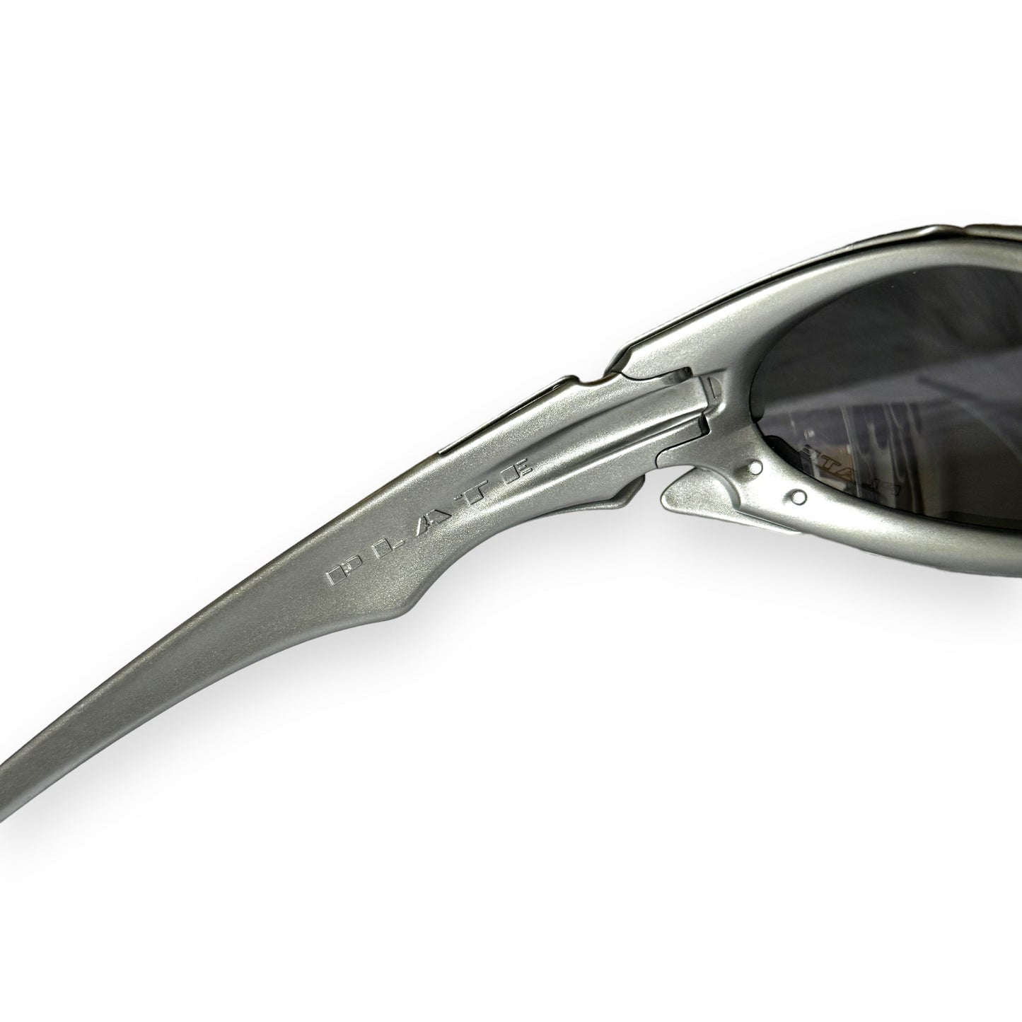 Oakley Plate Dark Silver/Black Iridium