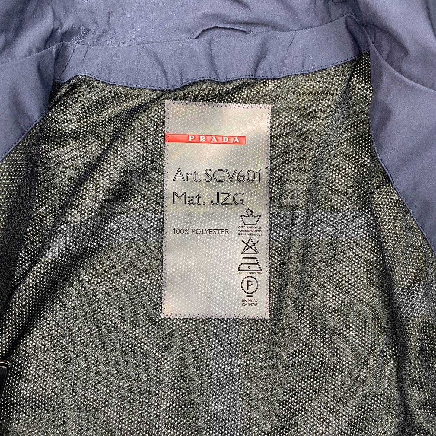 Prada Sport Gore-Tex Overcoat - Brand New