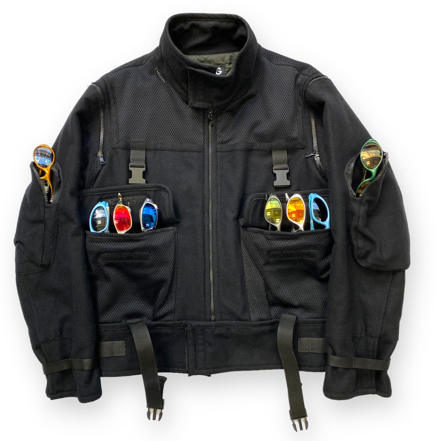Dolce & Gabbana Convertible Wool Cargo Jacket