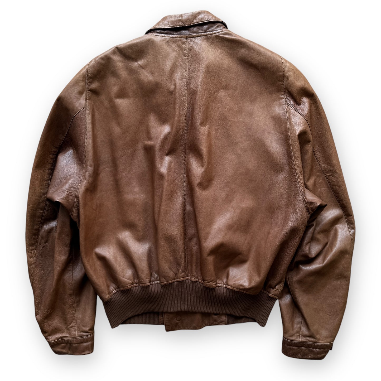 Giorgio Armani Double-Breasted Leather Jacket - 1990s
