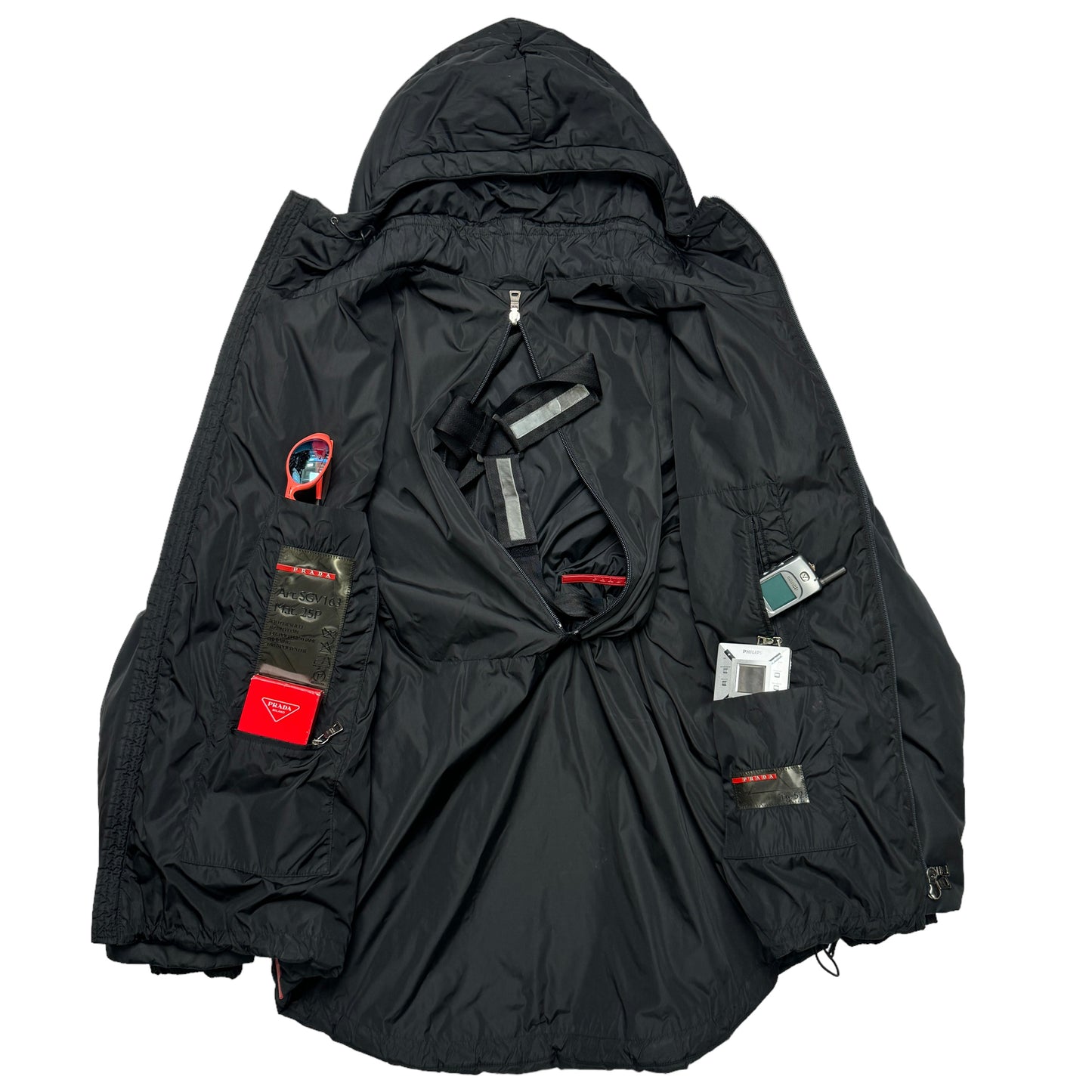 Prada Sport Convertible Padded Jacket