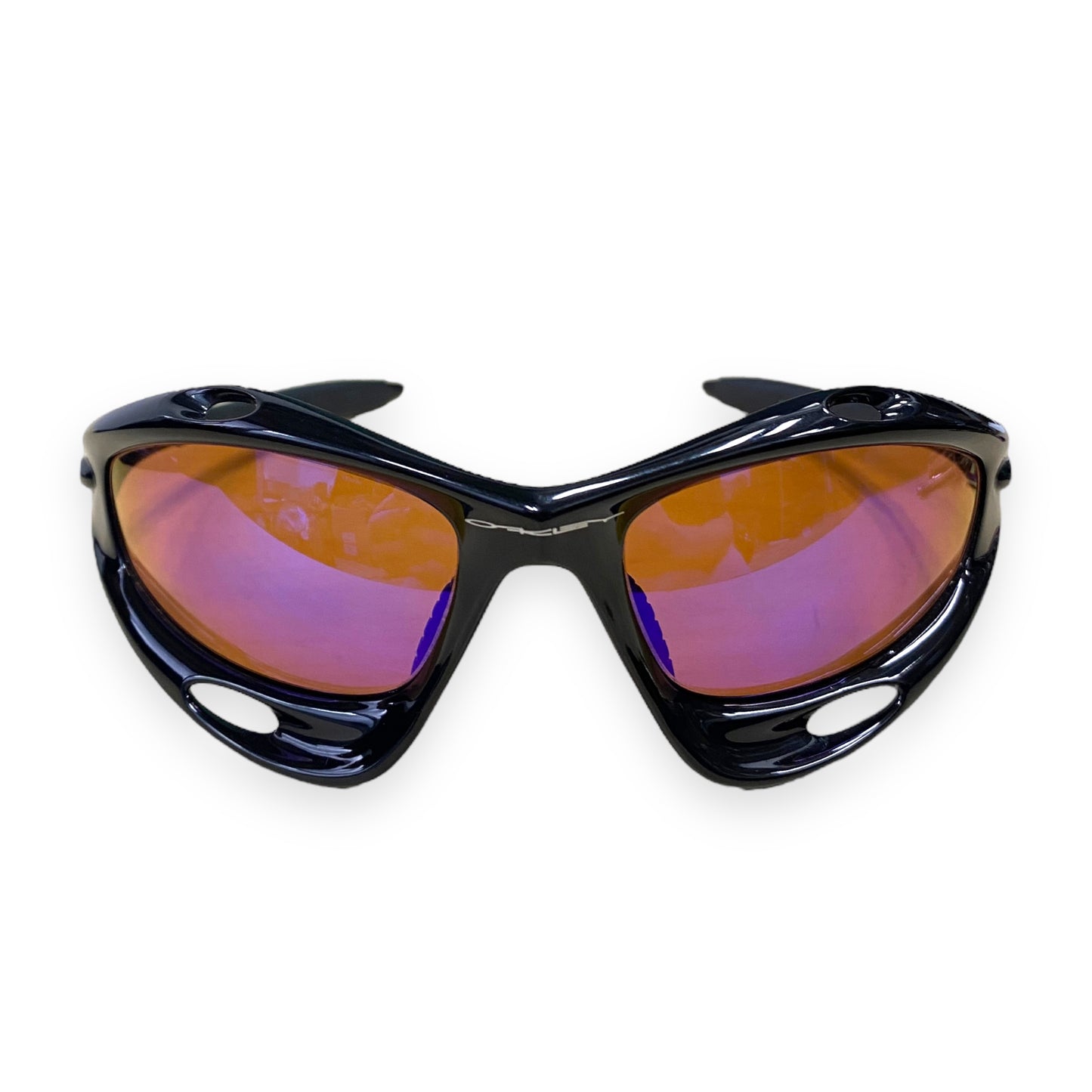 Oakley Racing Jacket Jet Black/Blue Iridium