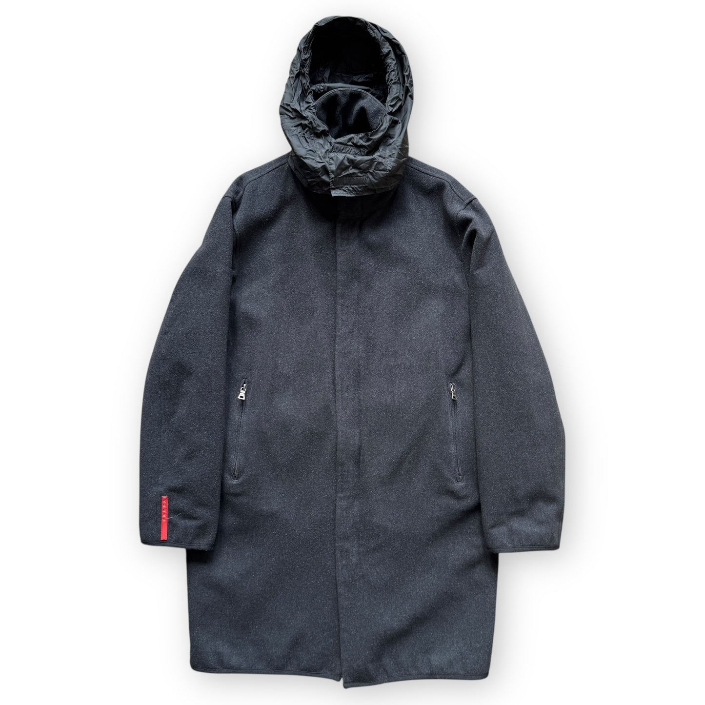 Prada Sport Wool Long Coat - FW2000