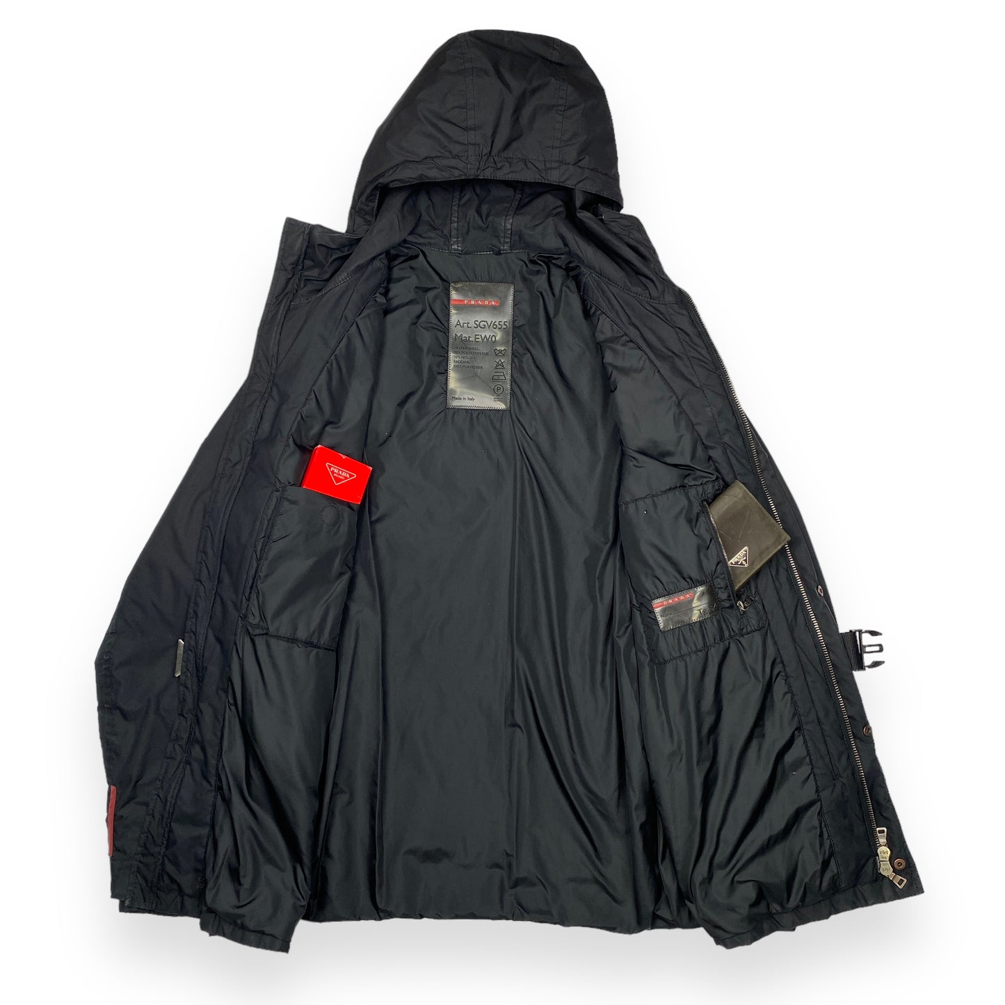 Prada Sport Belted Nylon Jacket