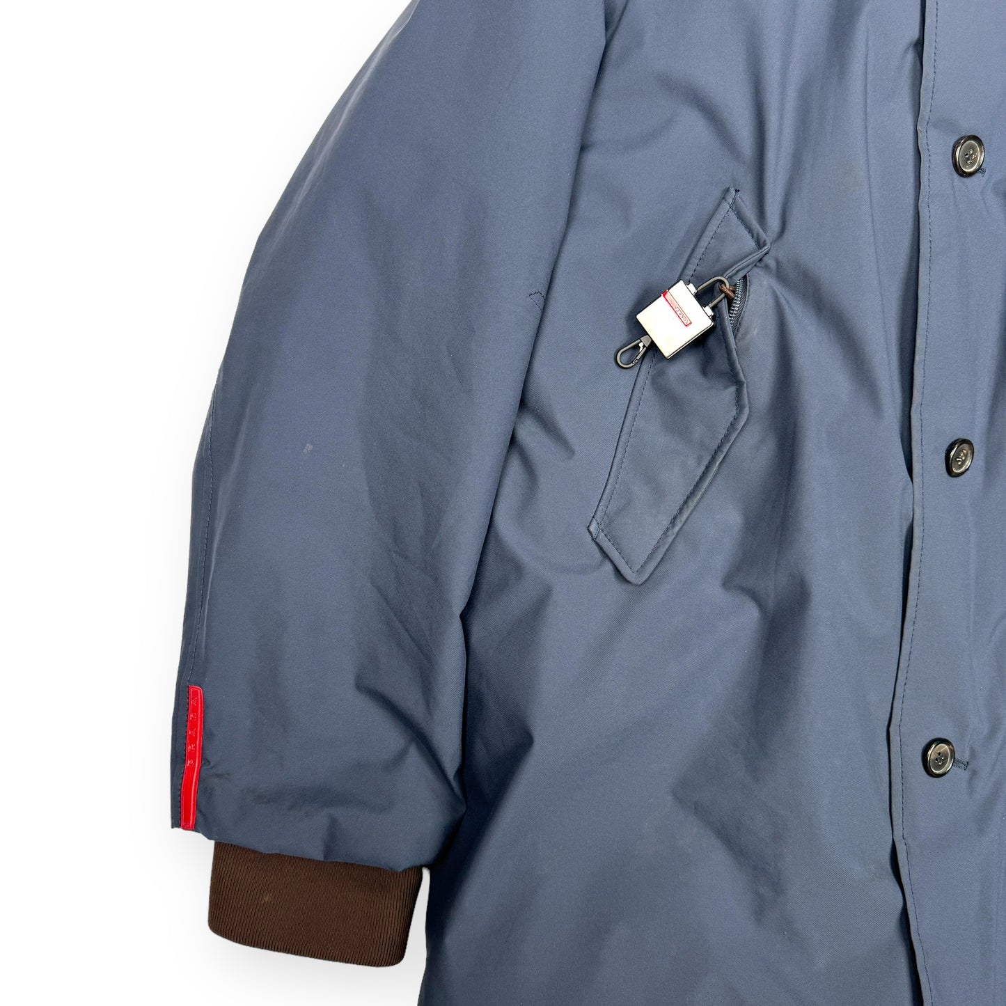 Prada Sport Padded Two-Tone Ski Jacket