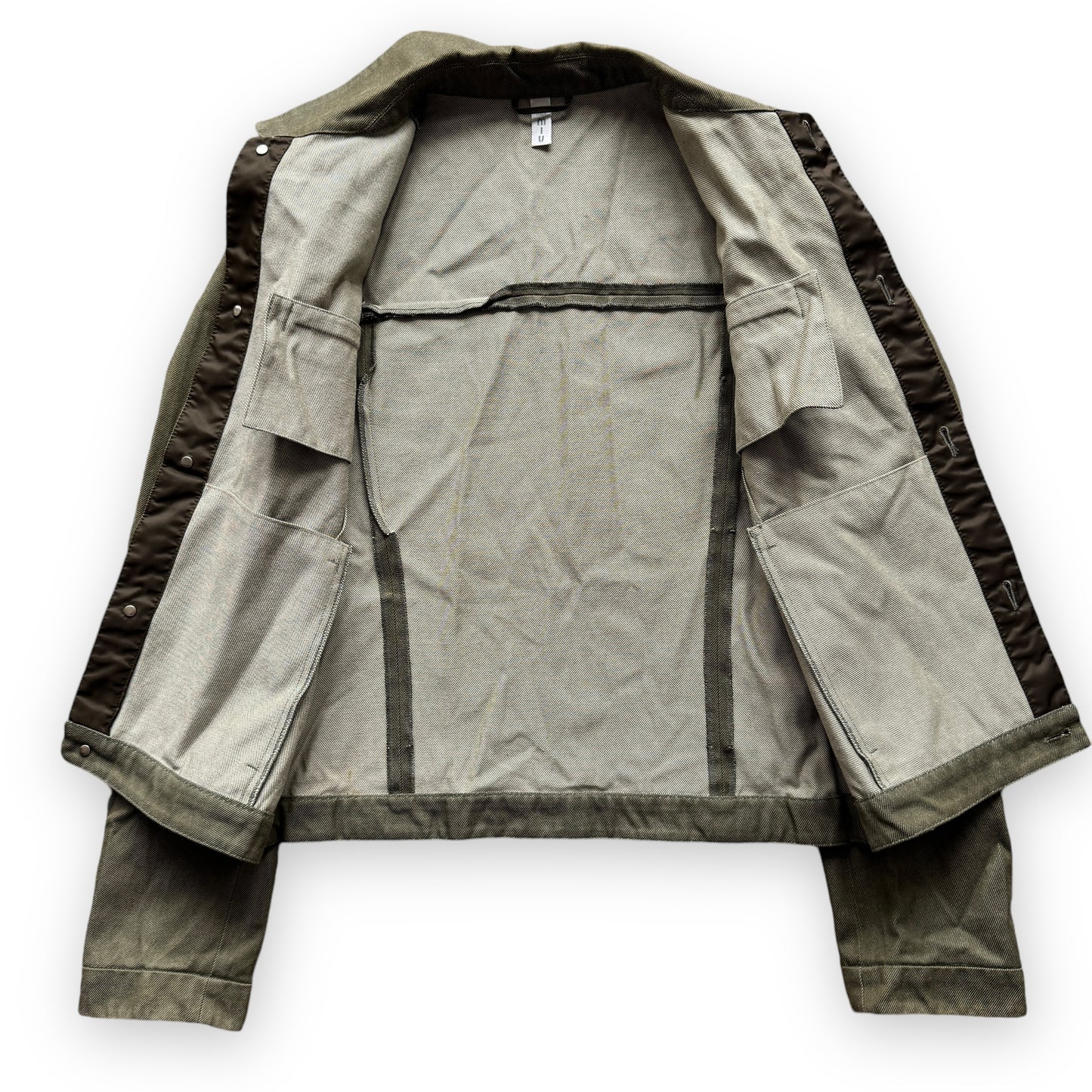 Miu Miu Mens Cropped Denim Jacket - F/W1999