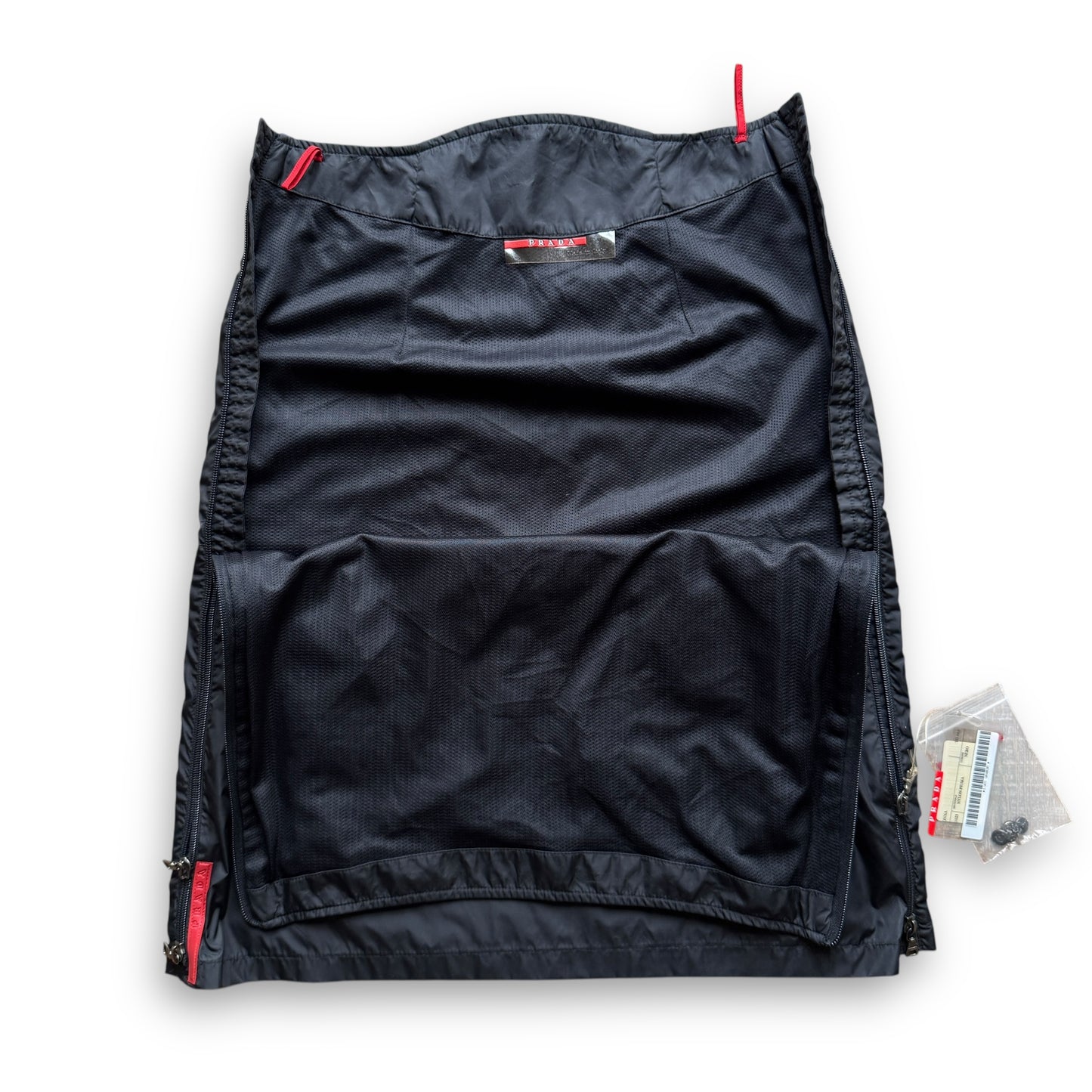 Prada Sport Signature Nylon Technical Skirt