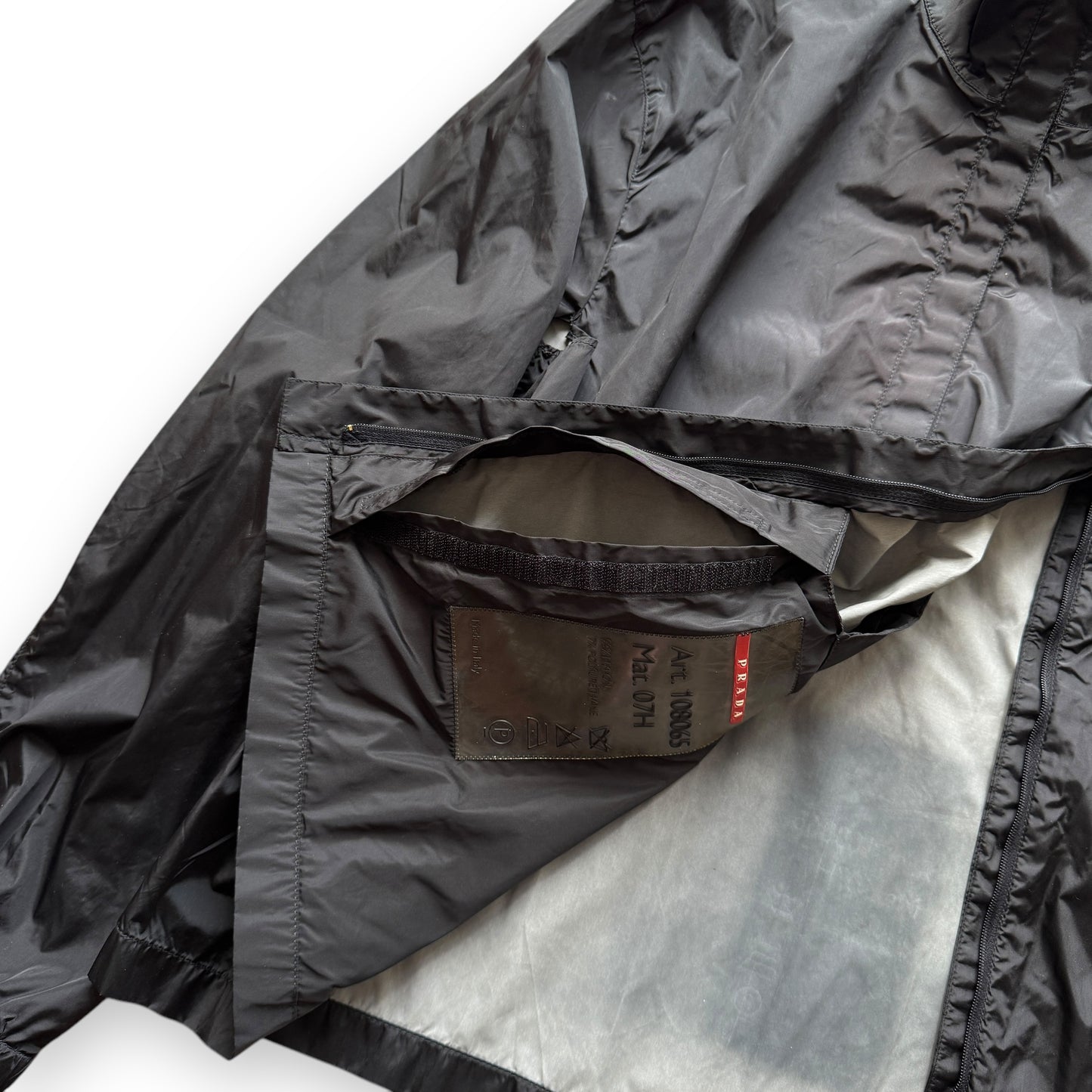Prada Sport Technical Waterproof Pullover
