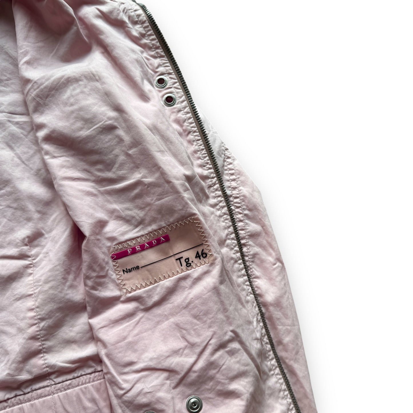 Prada Sport Pink Cargo Jacket