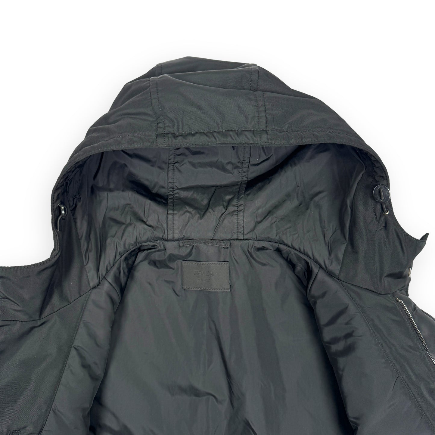 Prada Mainline Signature Nylon Parka