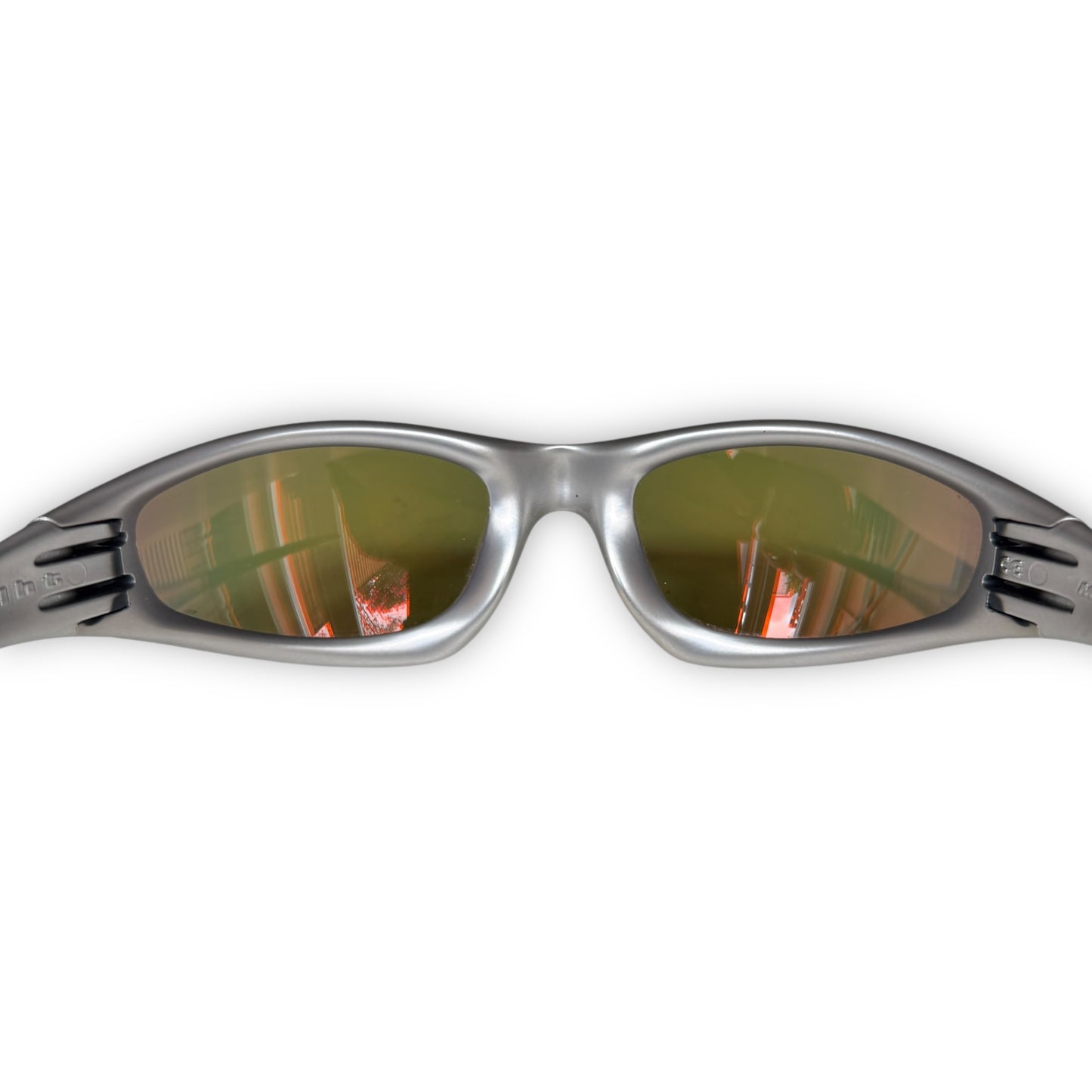 Oakley Straight Jacket Orange Flame/Fire Iridium