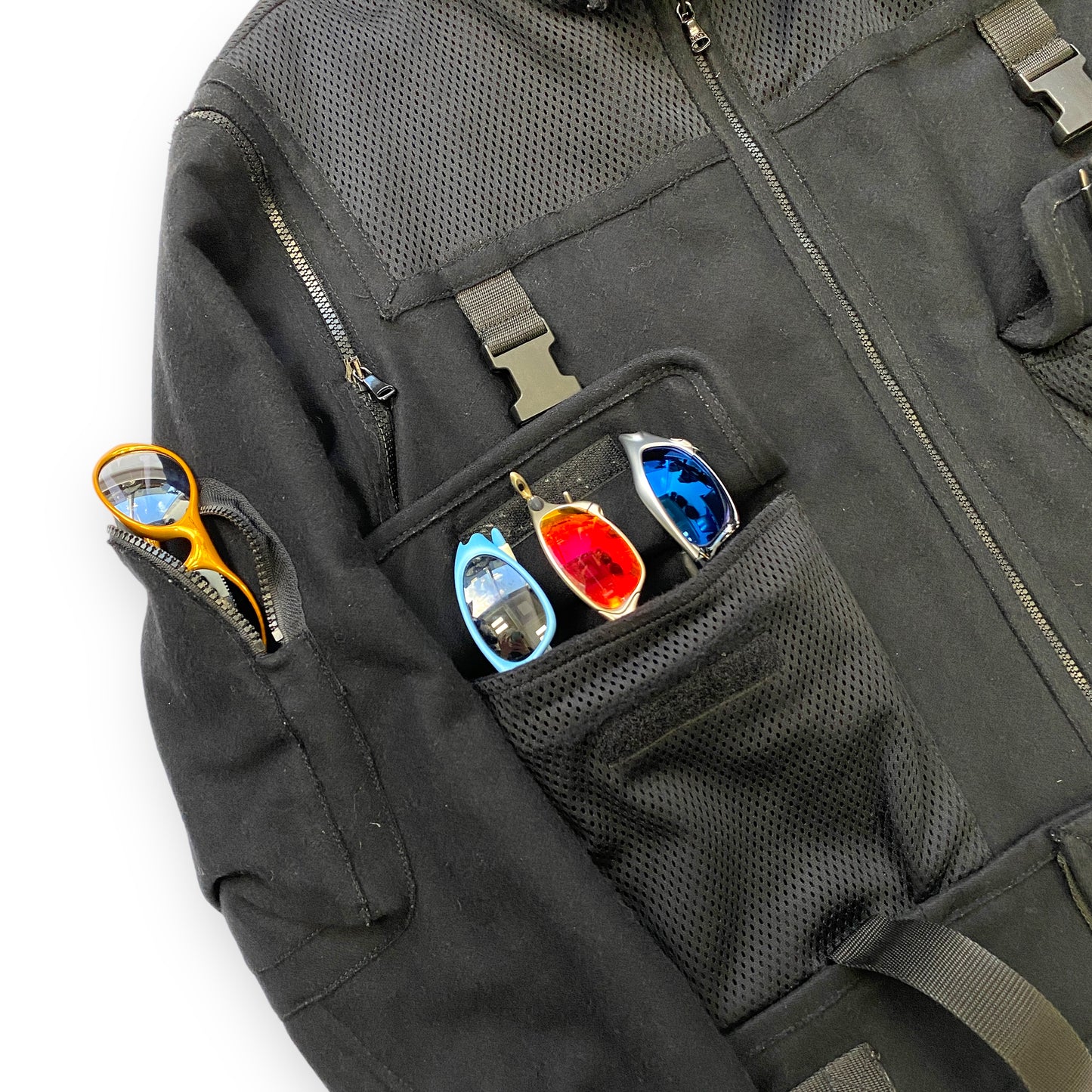 Dolce & Gabbana Convertible Wool Cargo Jacket