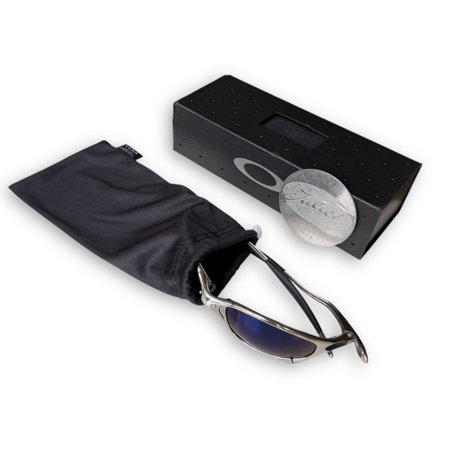 Oakley X-Metal Juliet Hammerstem Polished/Blue Iridium