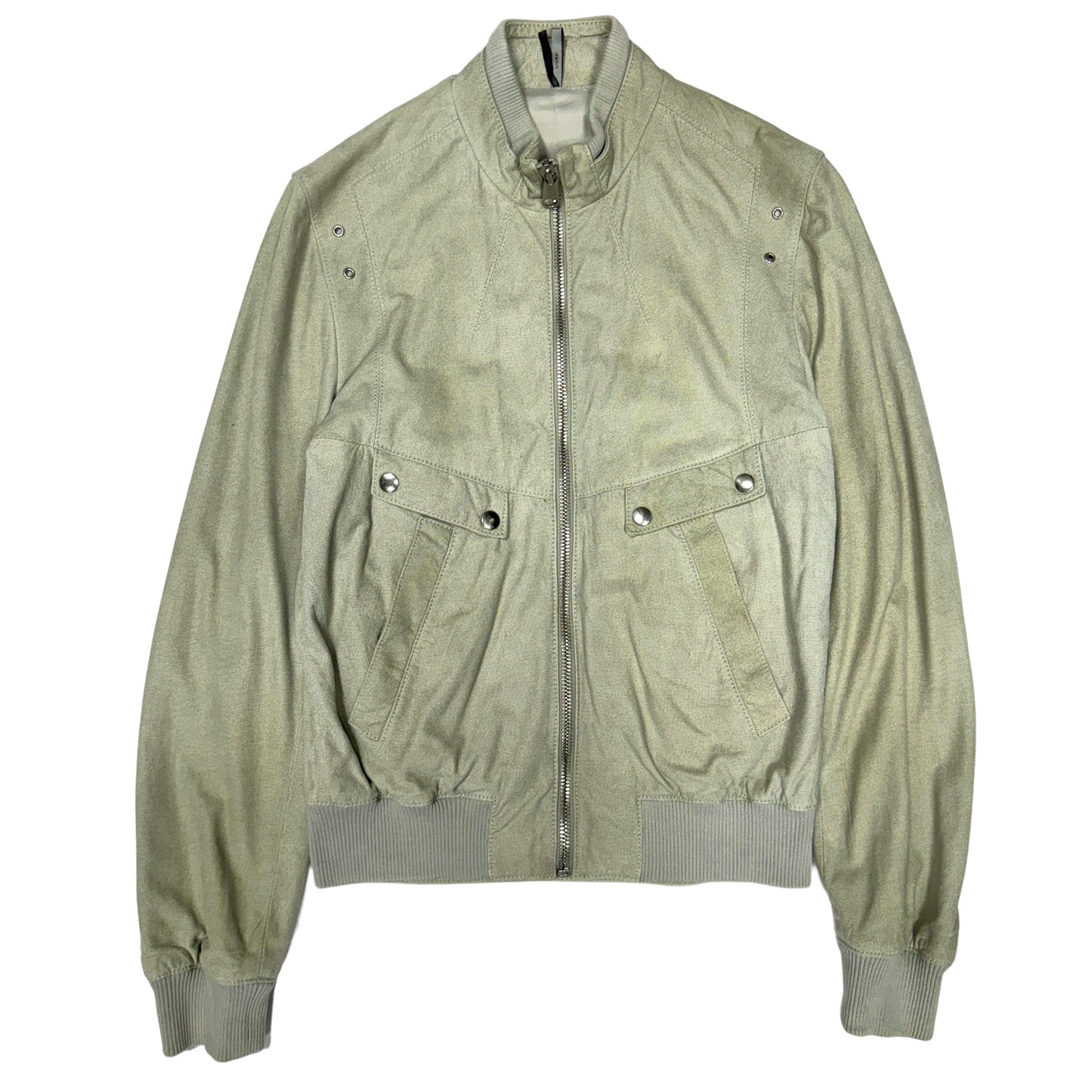 Dior Homme Perforated Leather Bomber 2008